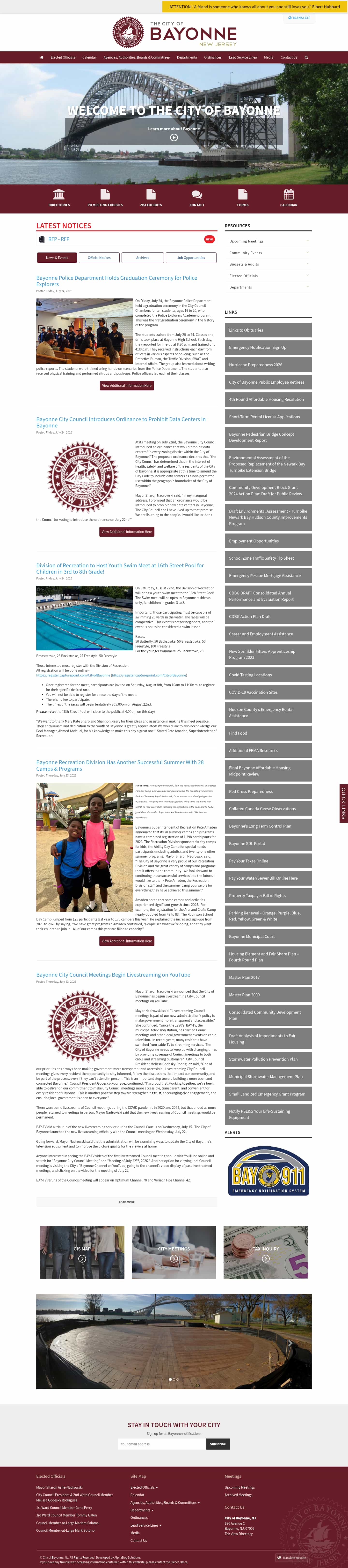 Latest website image capture