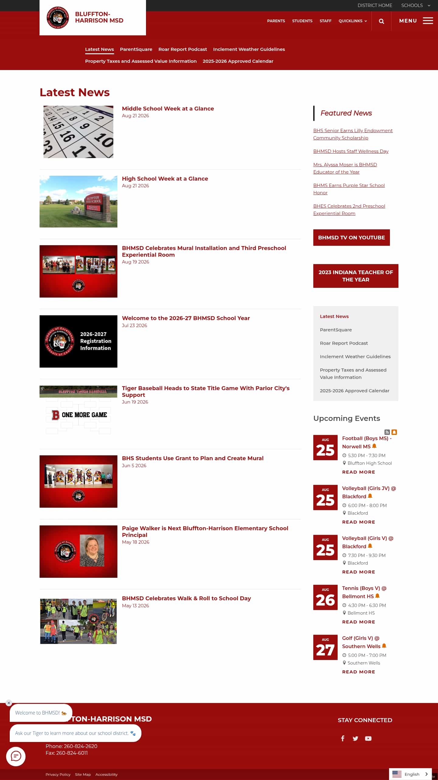 Latest website image capture