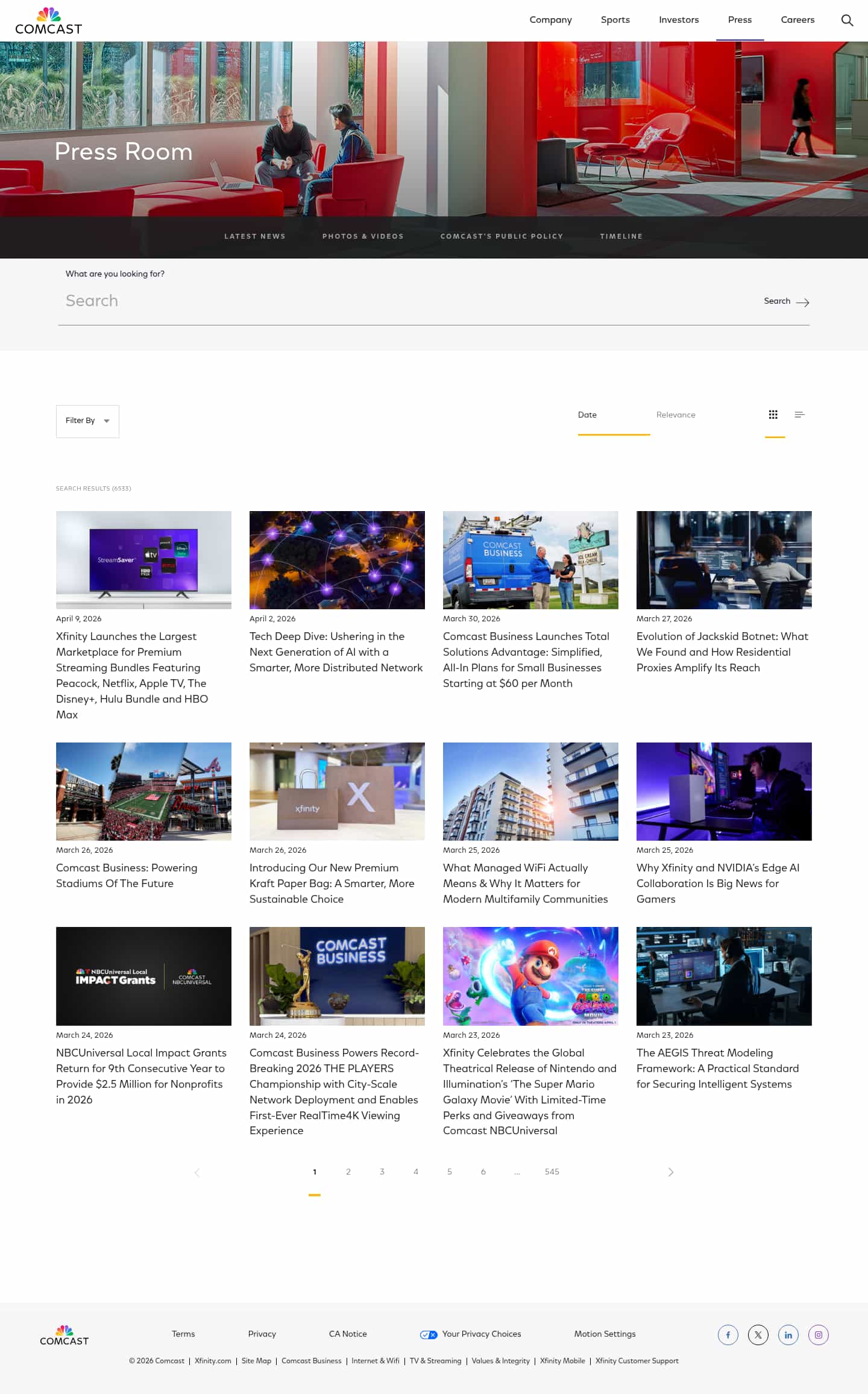 Latest website image capture