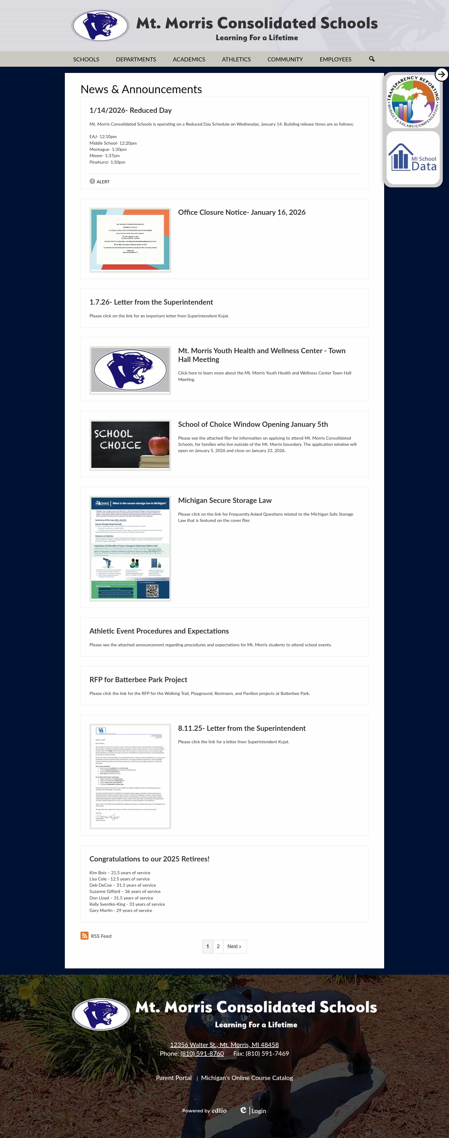 Latest website image capture