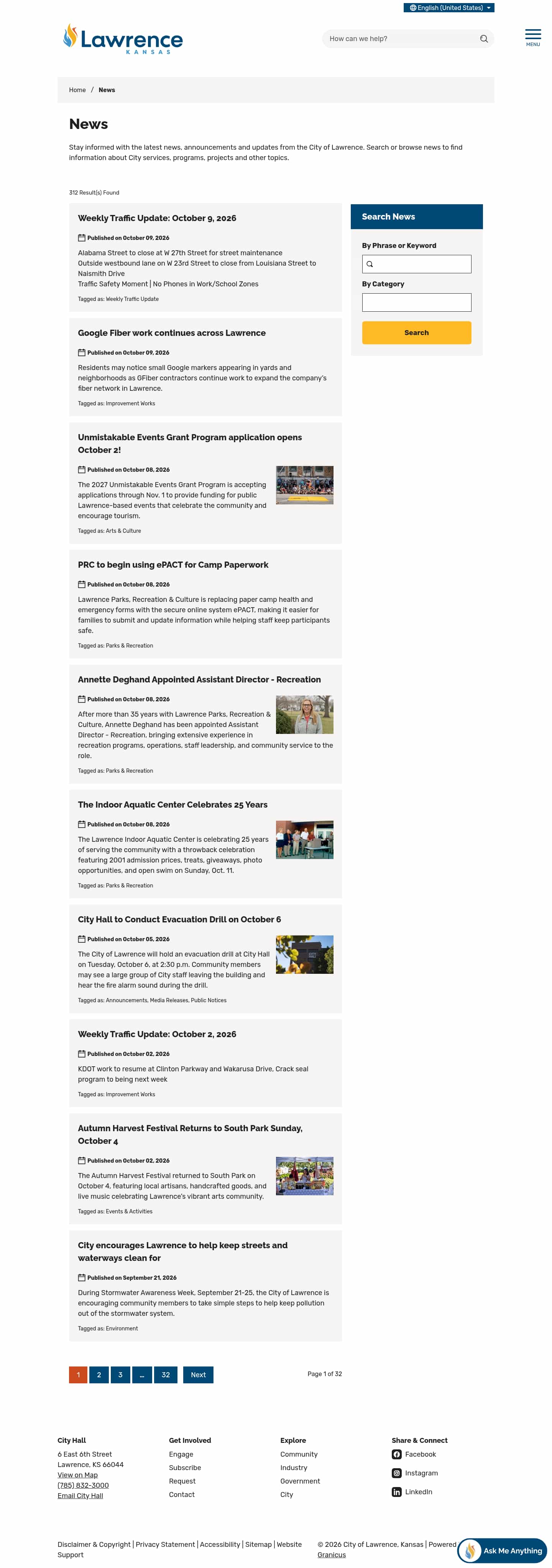 Latest website image capture
