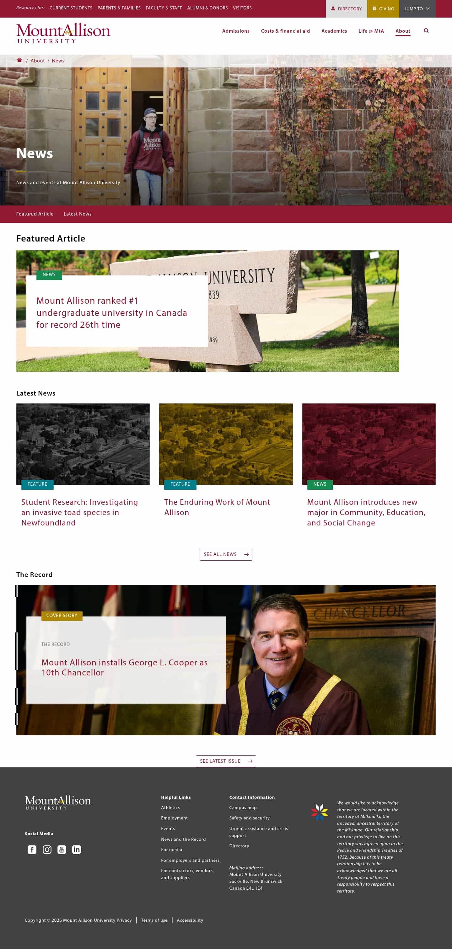 Latest website image capture