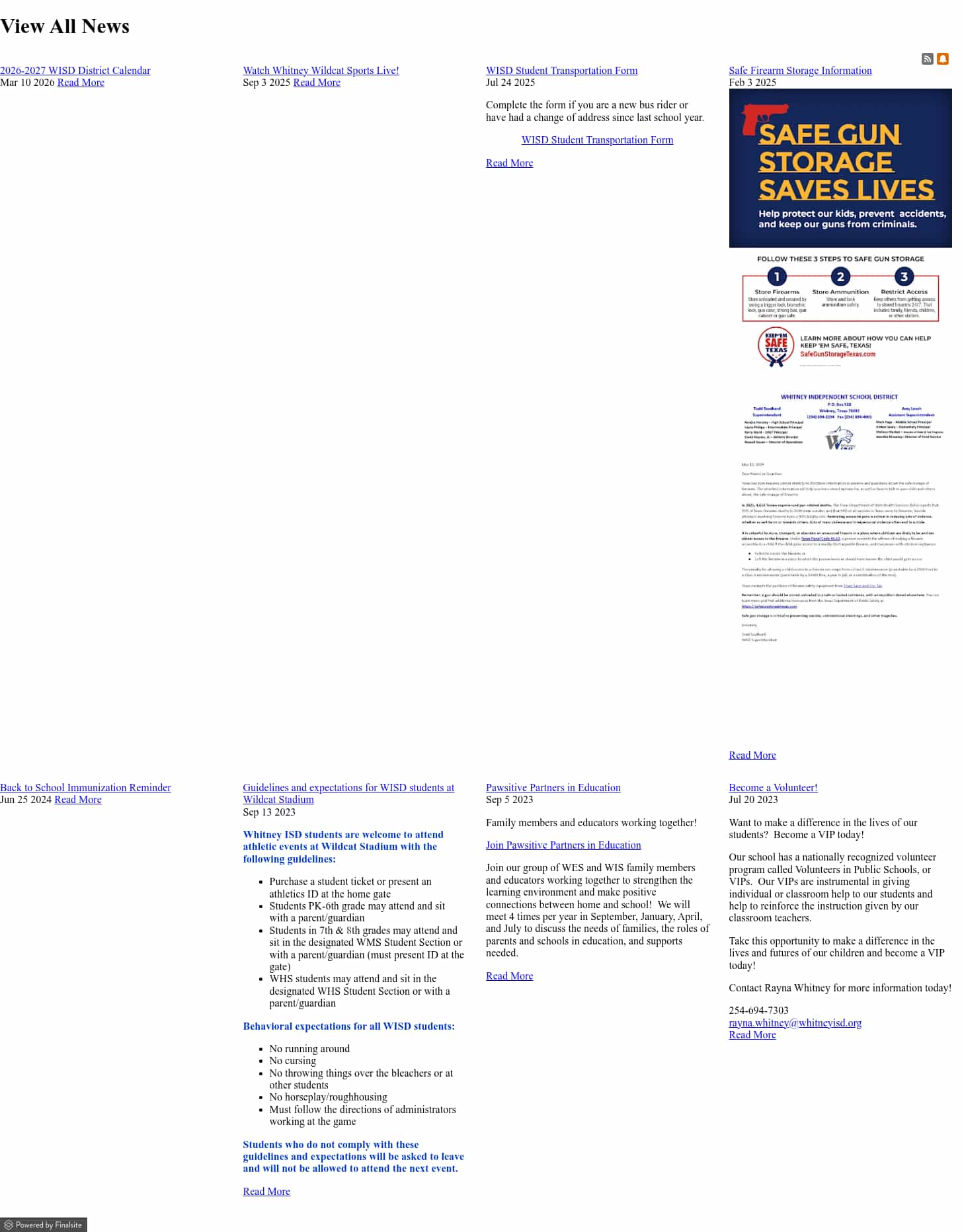 Latest website image capture