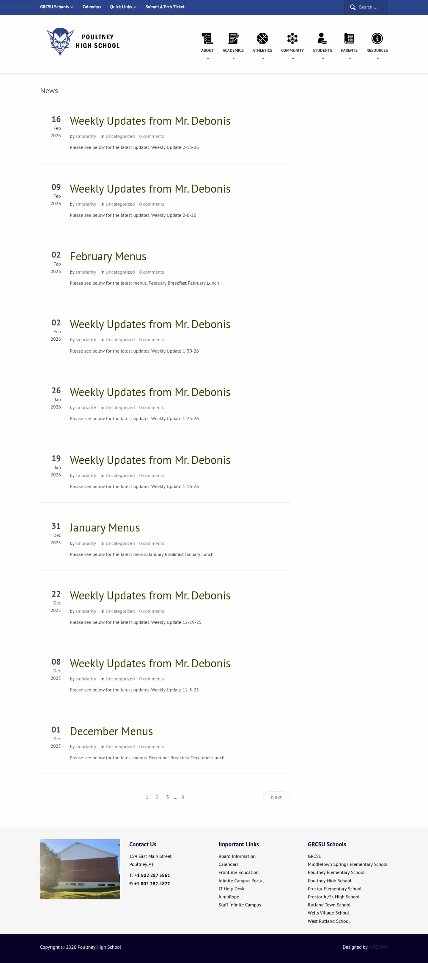 Latest website image capture