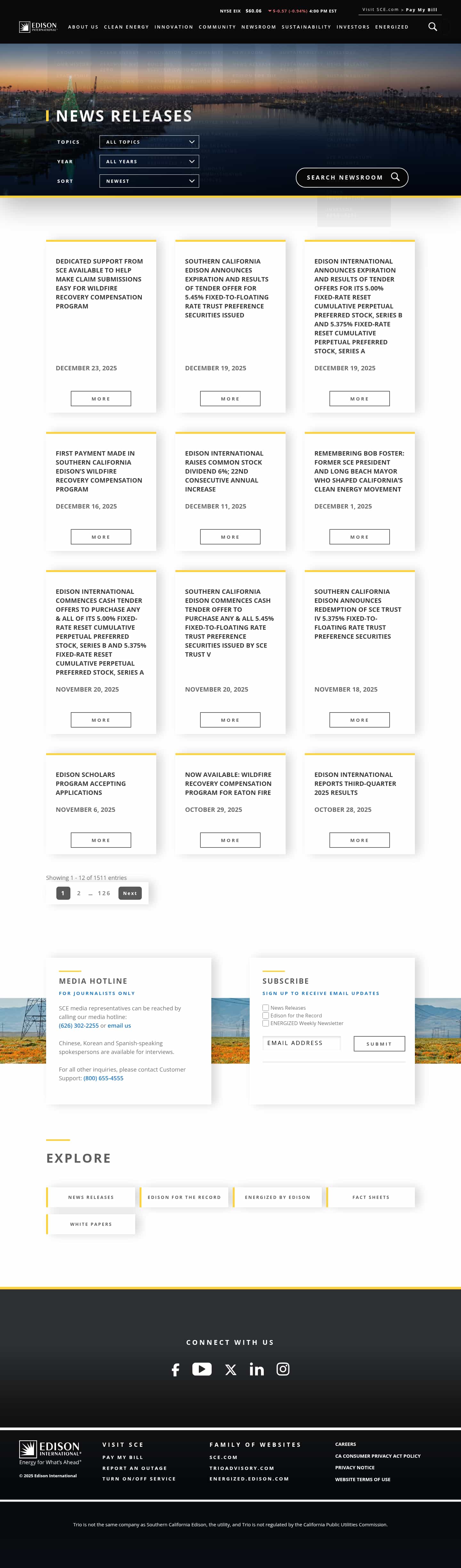 Latest website image capture