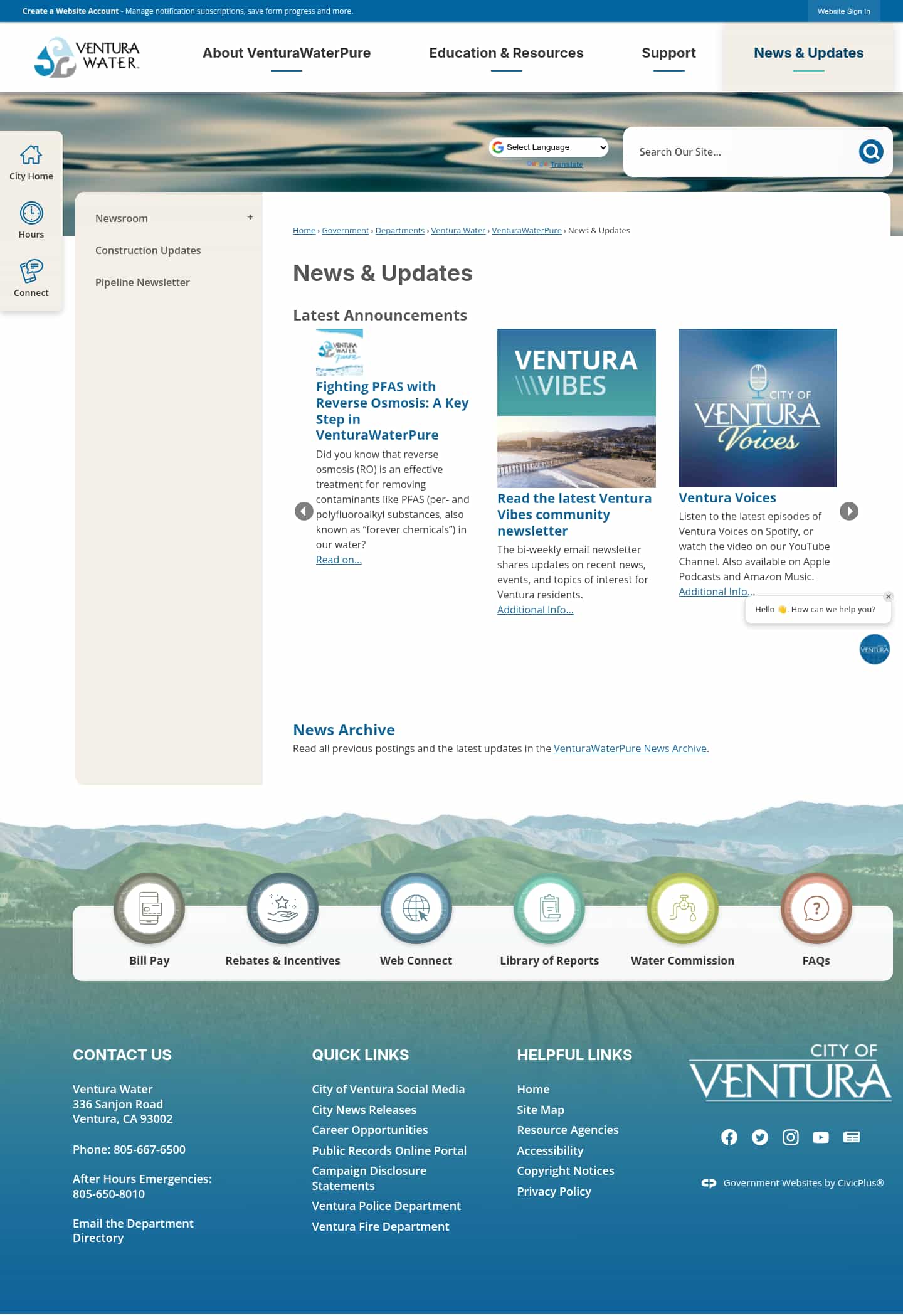 Latest website image capture