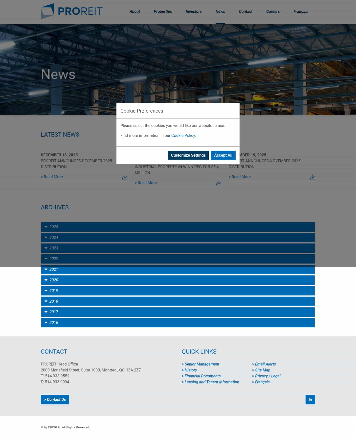 Latest website image capture