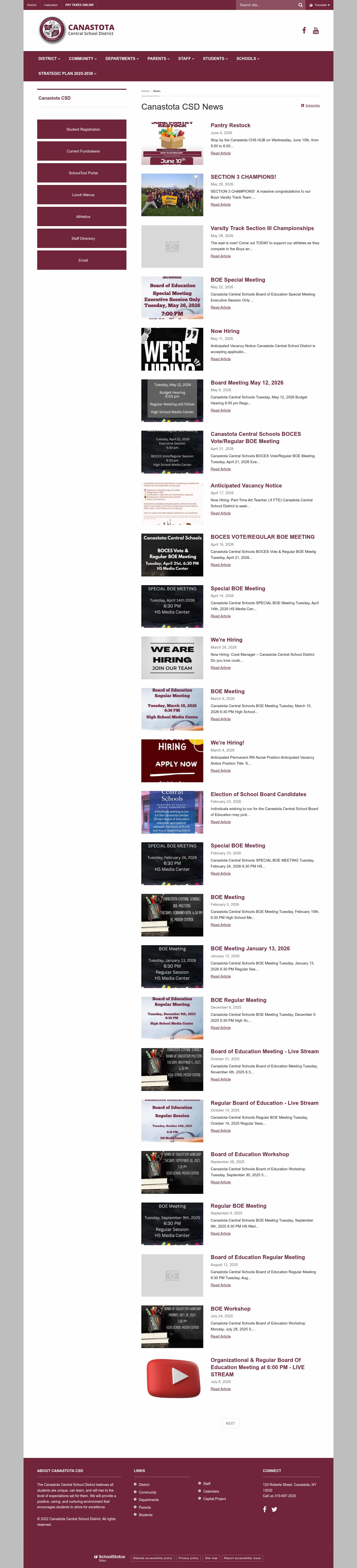 Latest website image capture