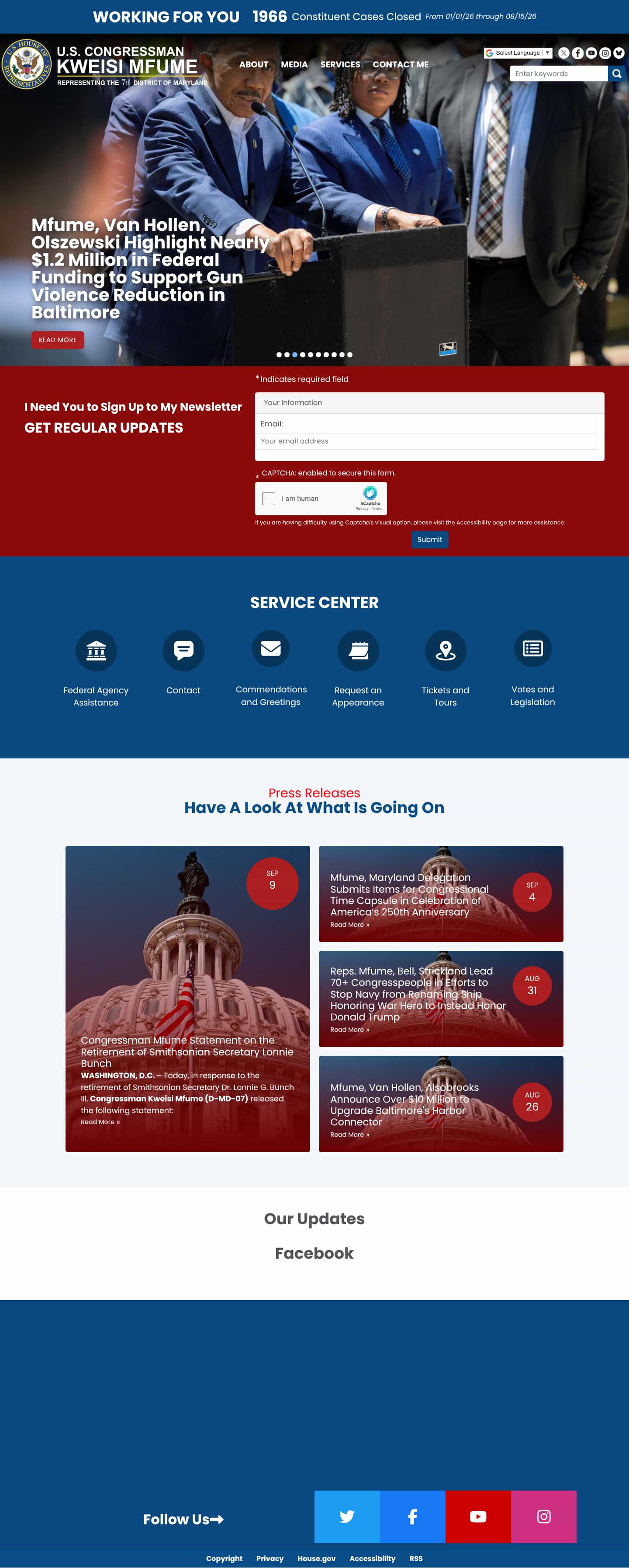 Latest website image capture