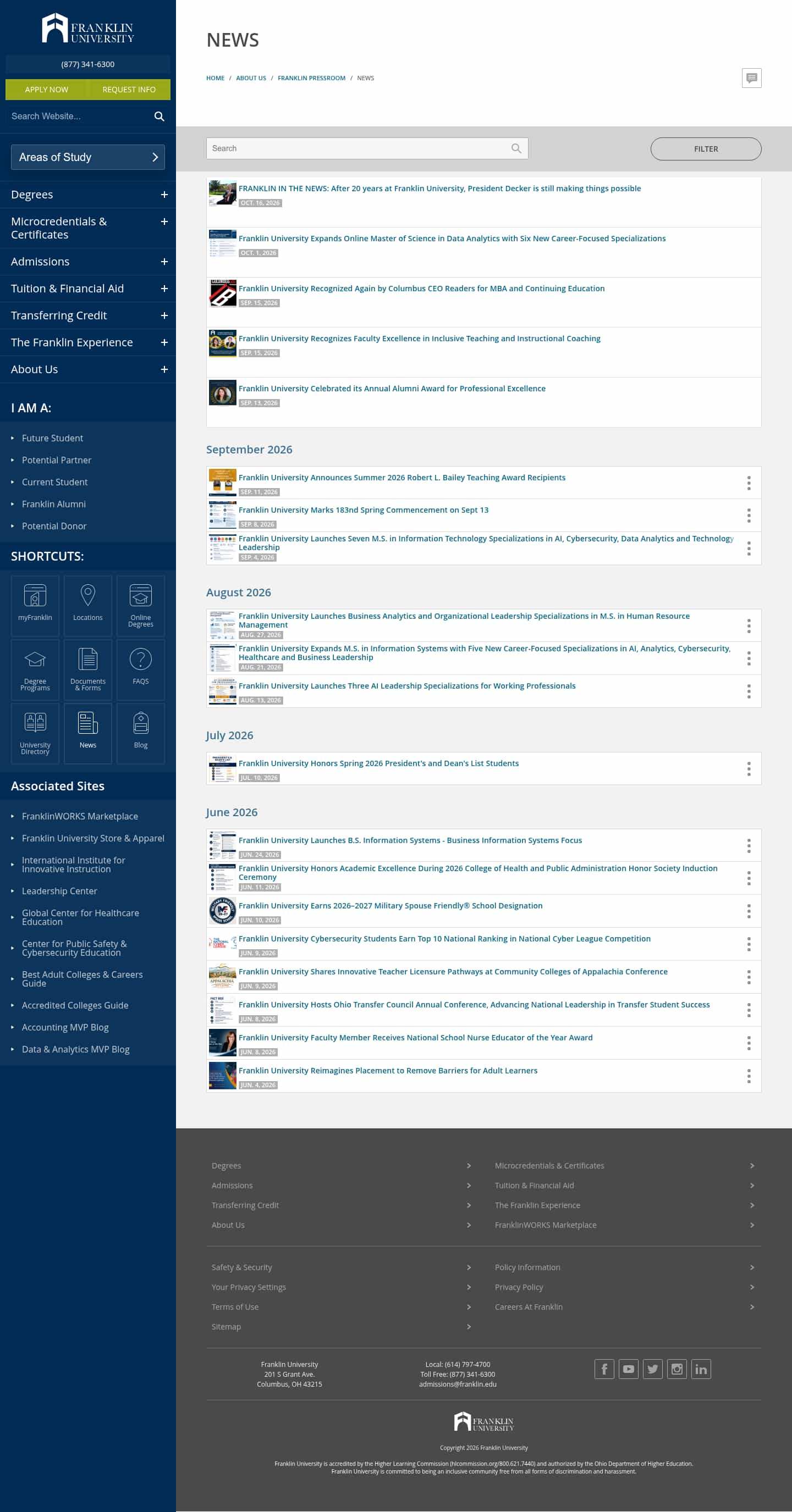 Latest website image capture