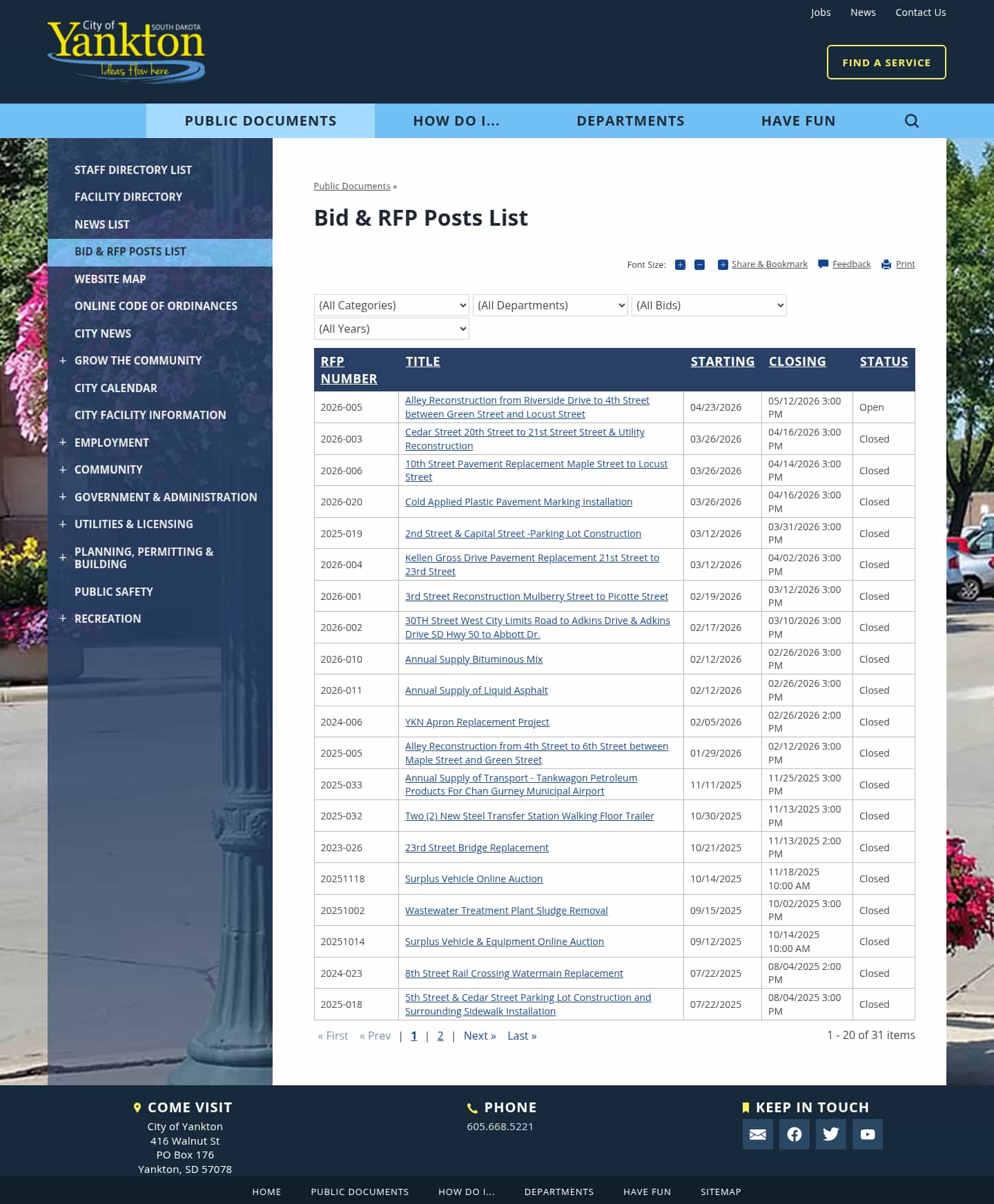 Latest website image capture
