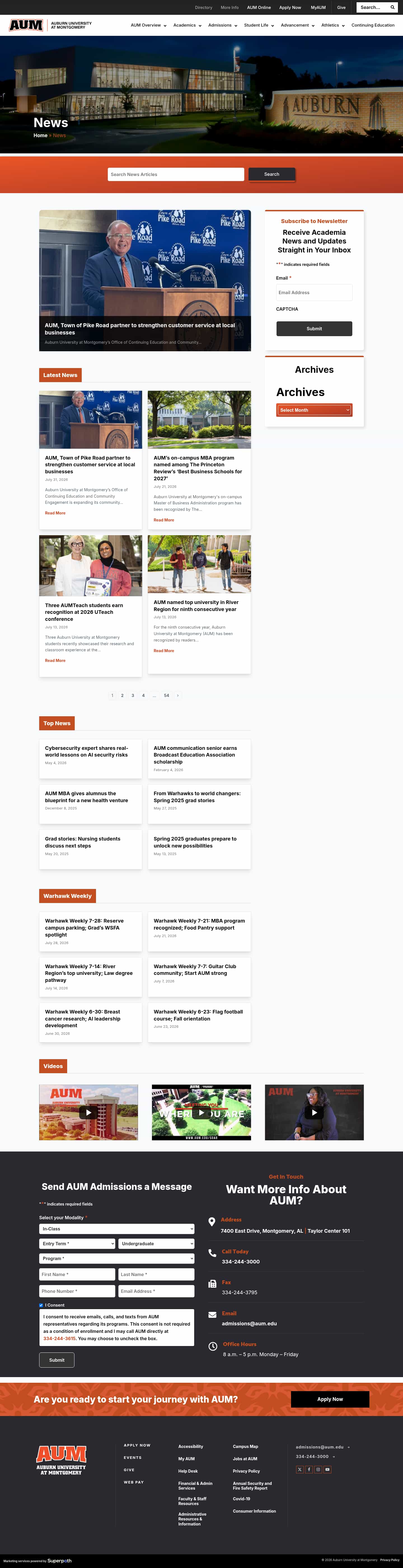 Latest website image capture