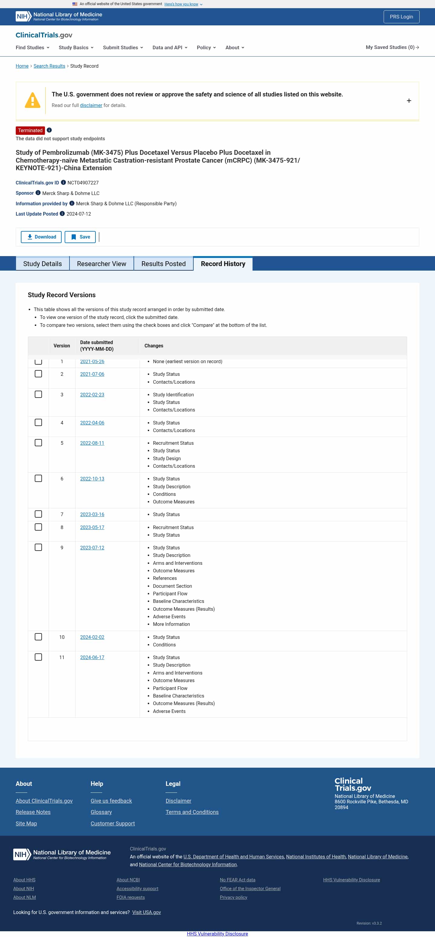 Latest website image capture