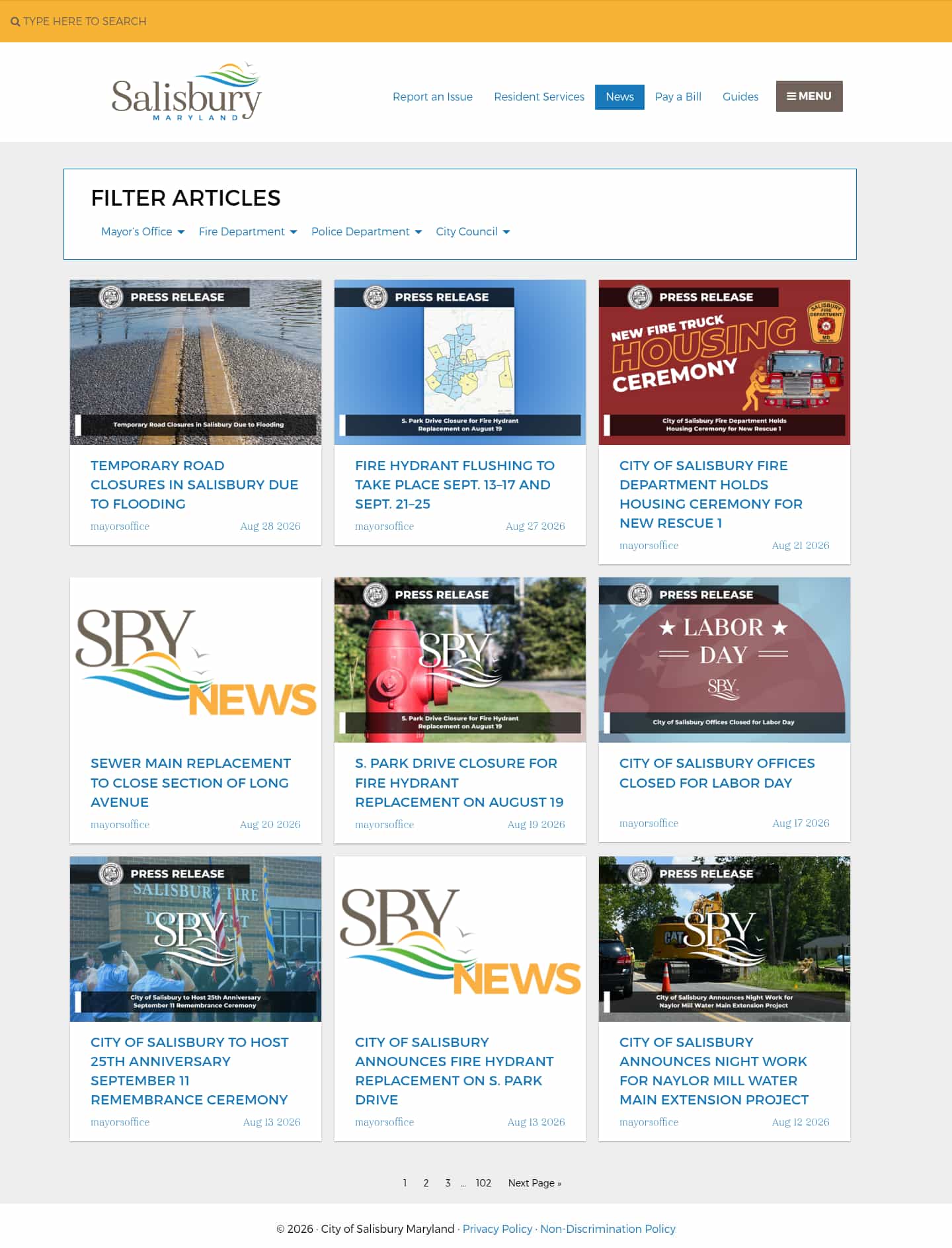 Latest website image capture