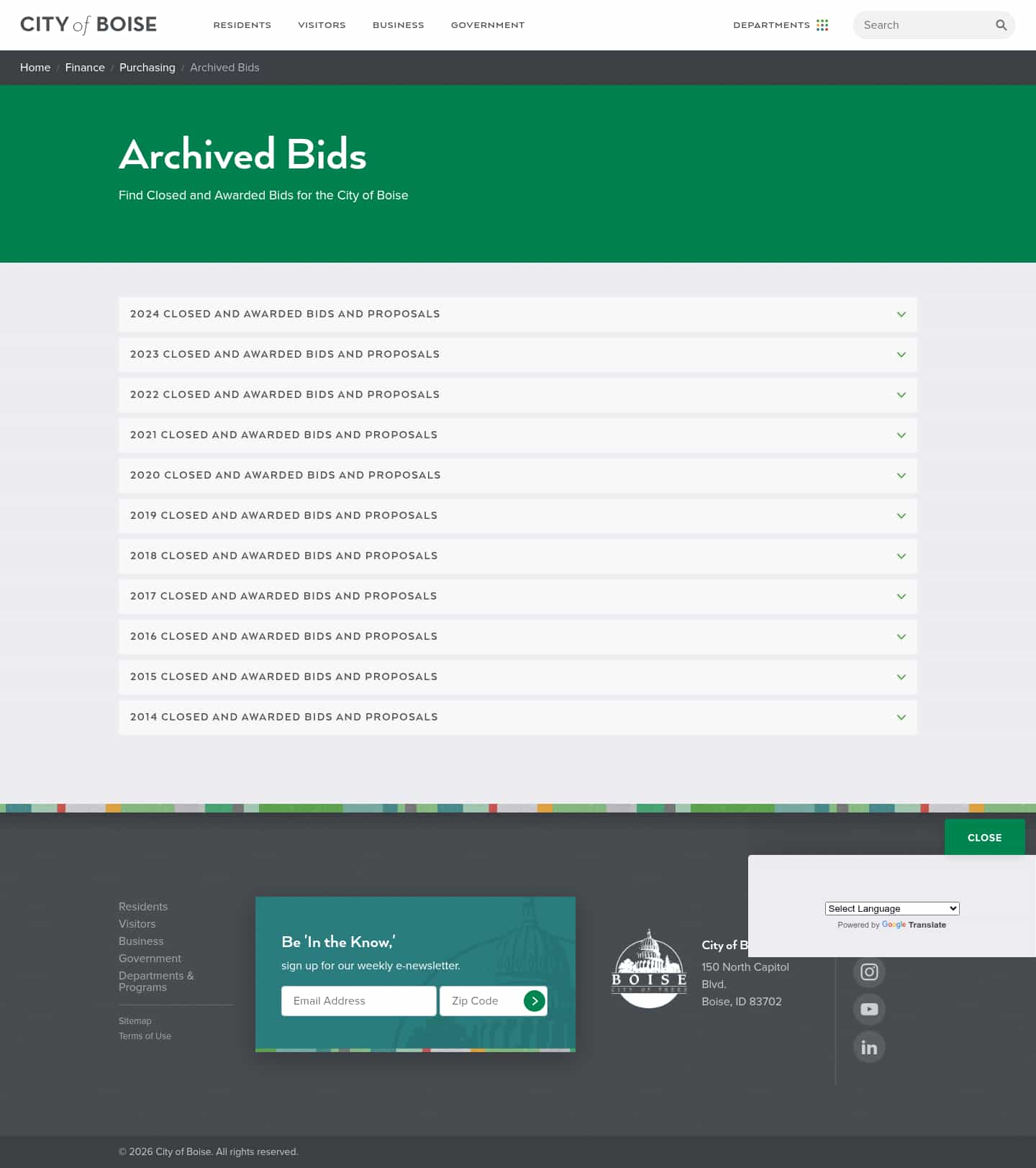 Latest website image capture