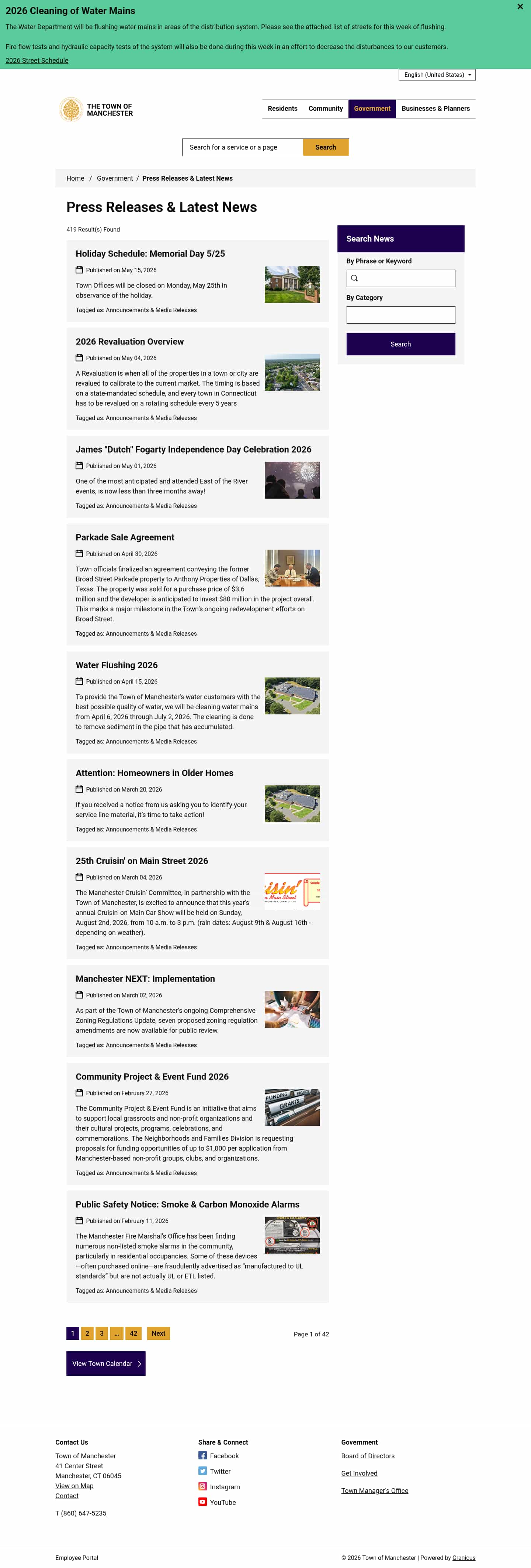 Latest website image capture