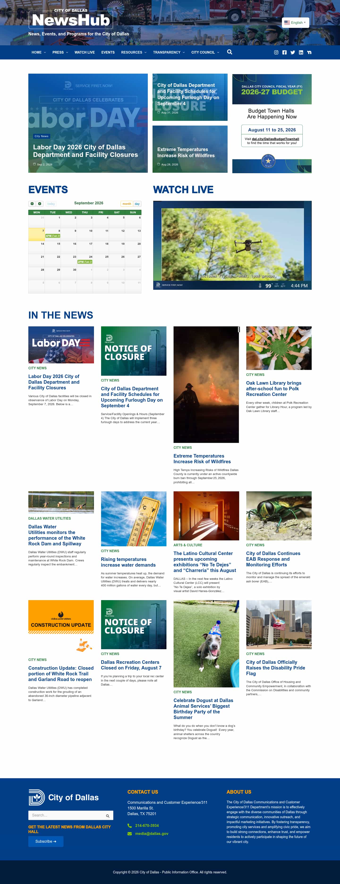 Latest website image capture