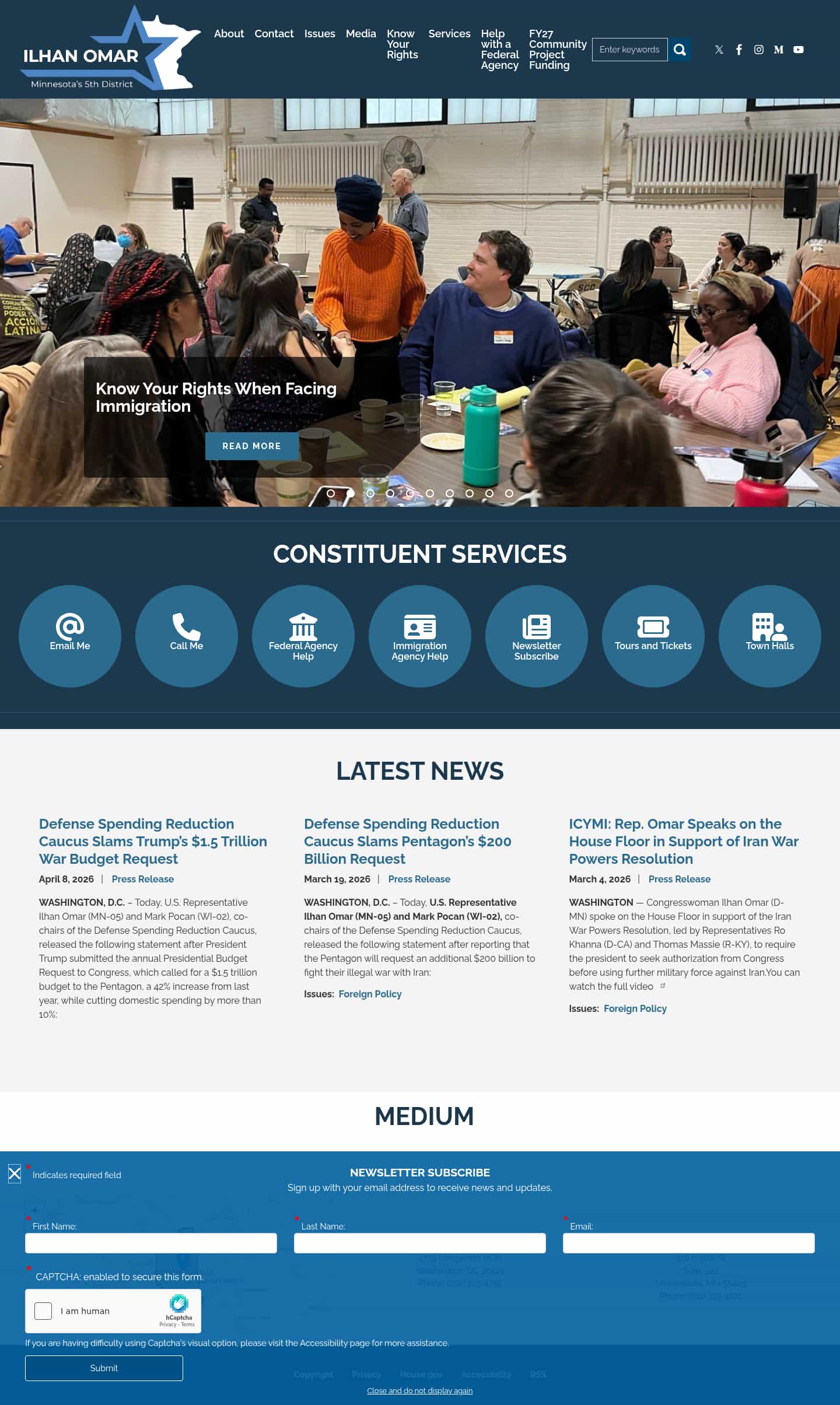 Latest website image capture