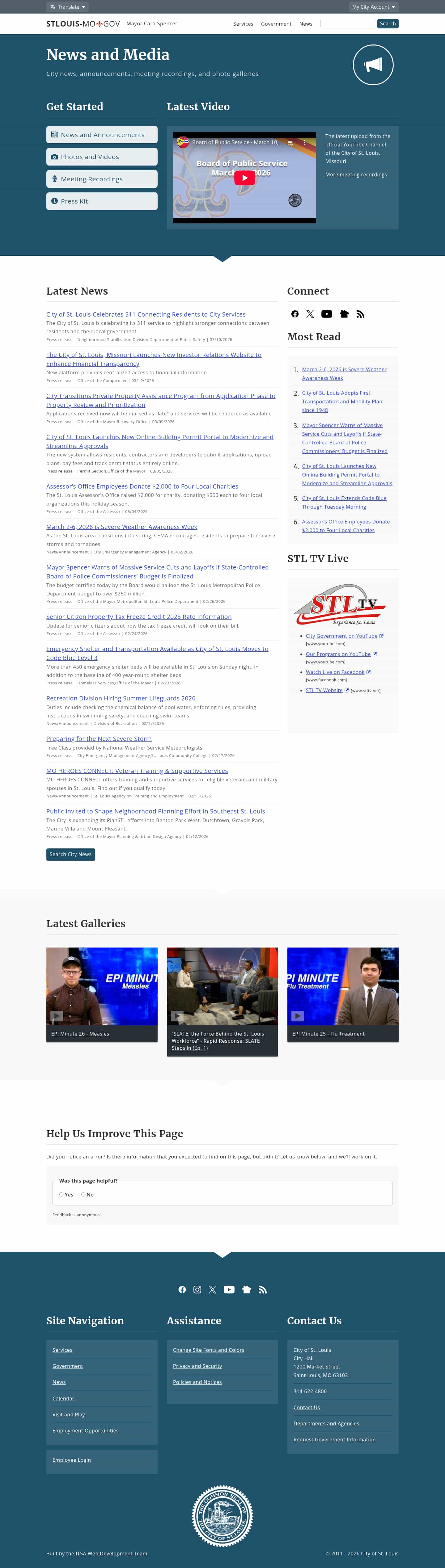 Latest website image capture