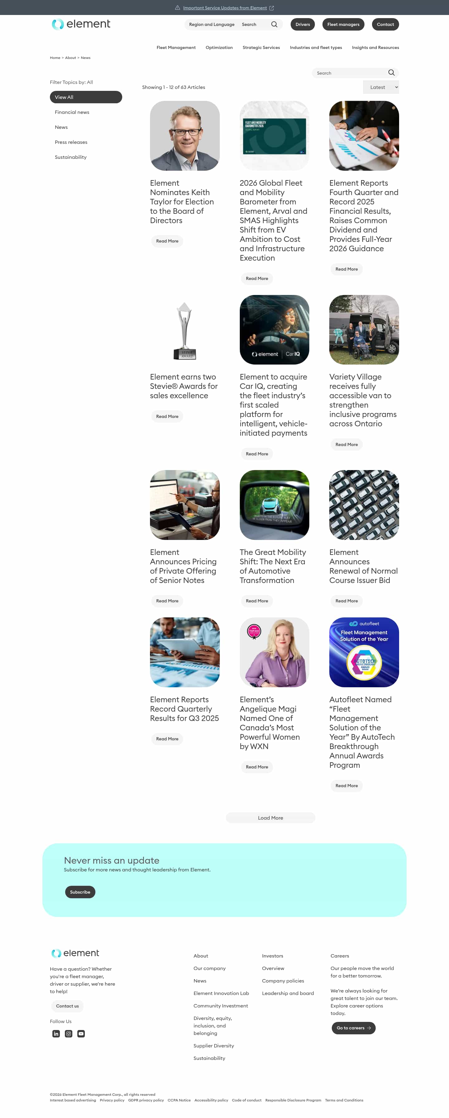 Latest website image capture