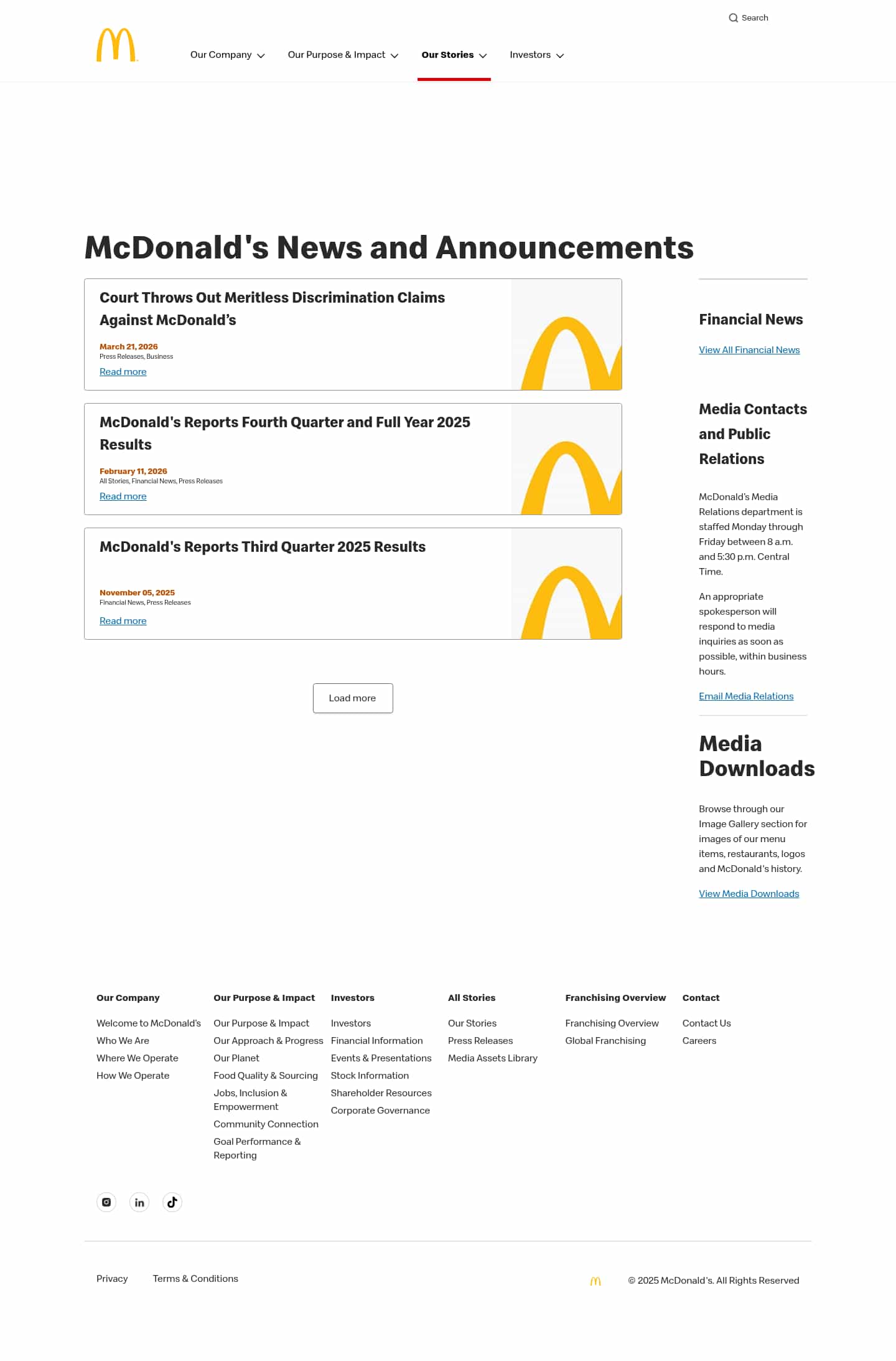 Latest website image capture