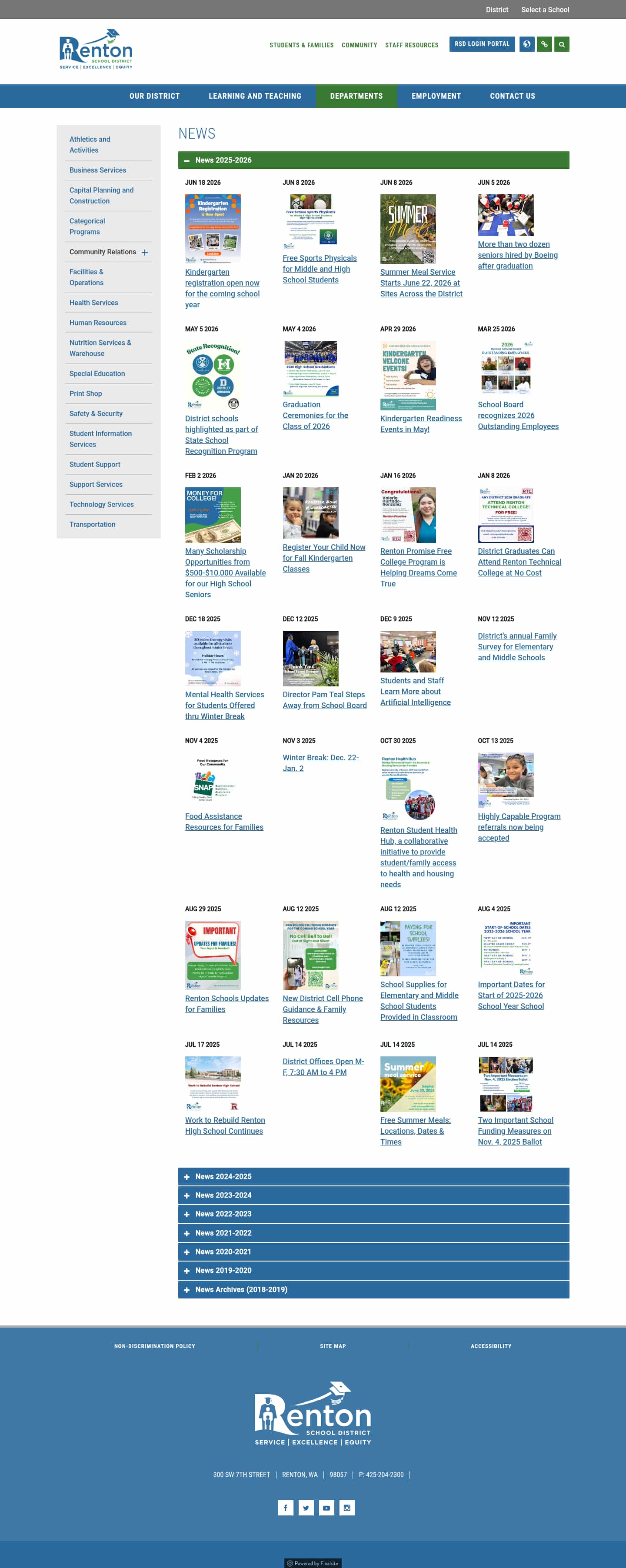 Latest website image capture