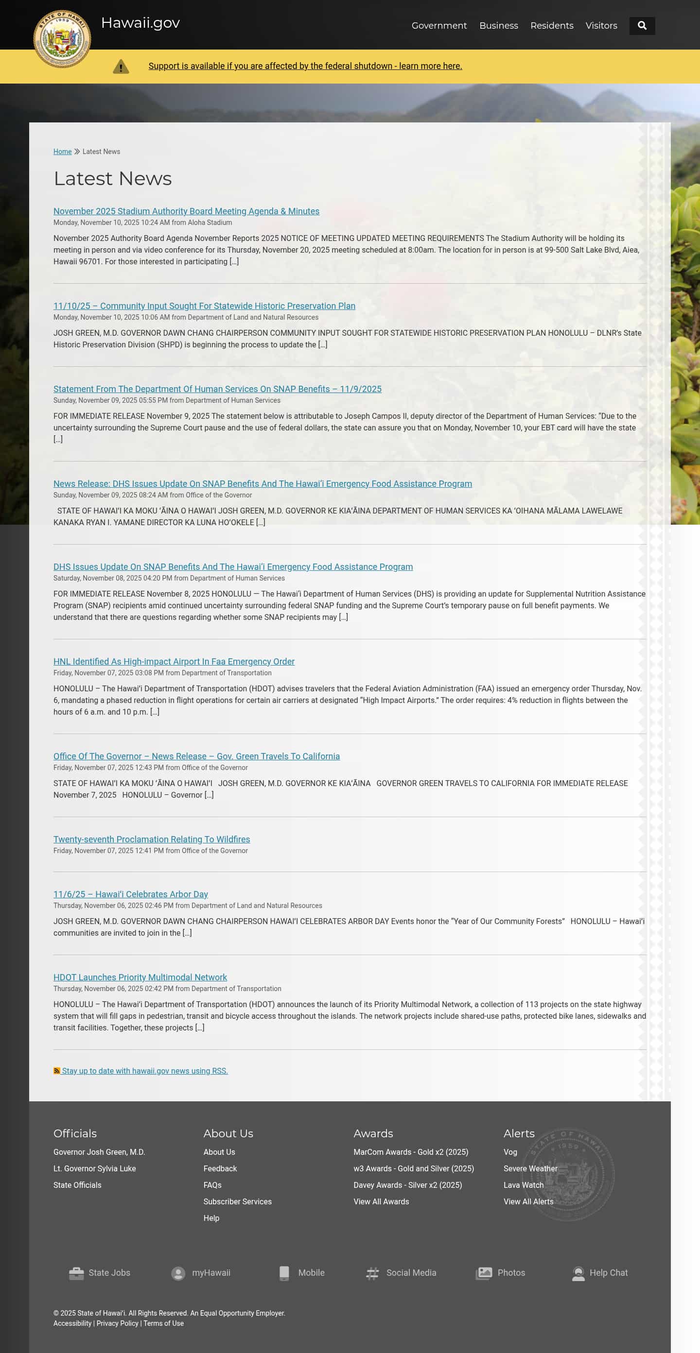 Latest website image capture