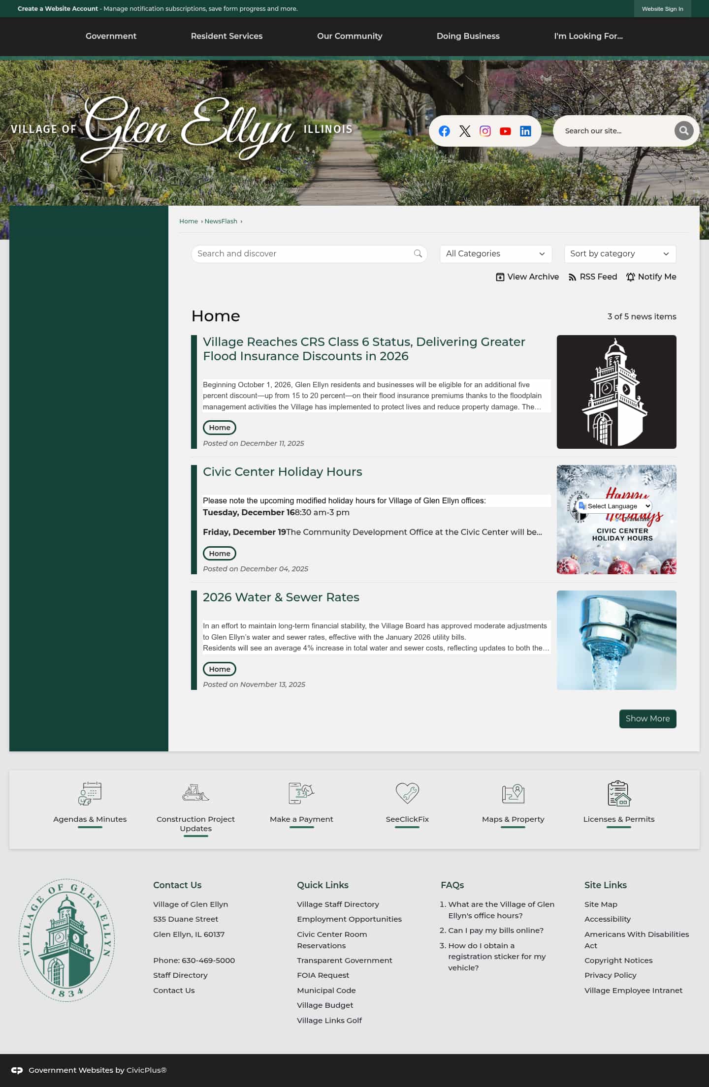 Latest website image capture