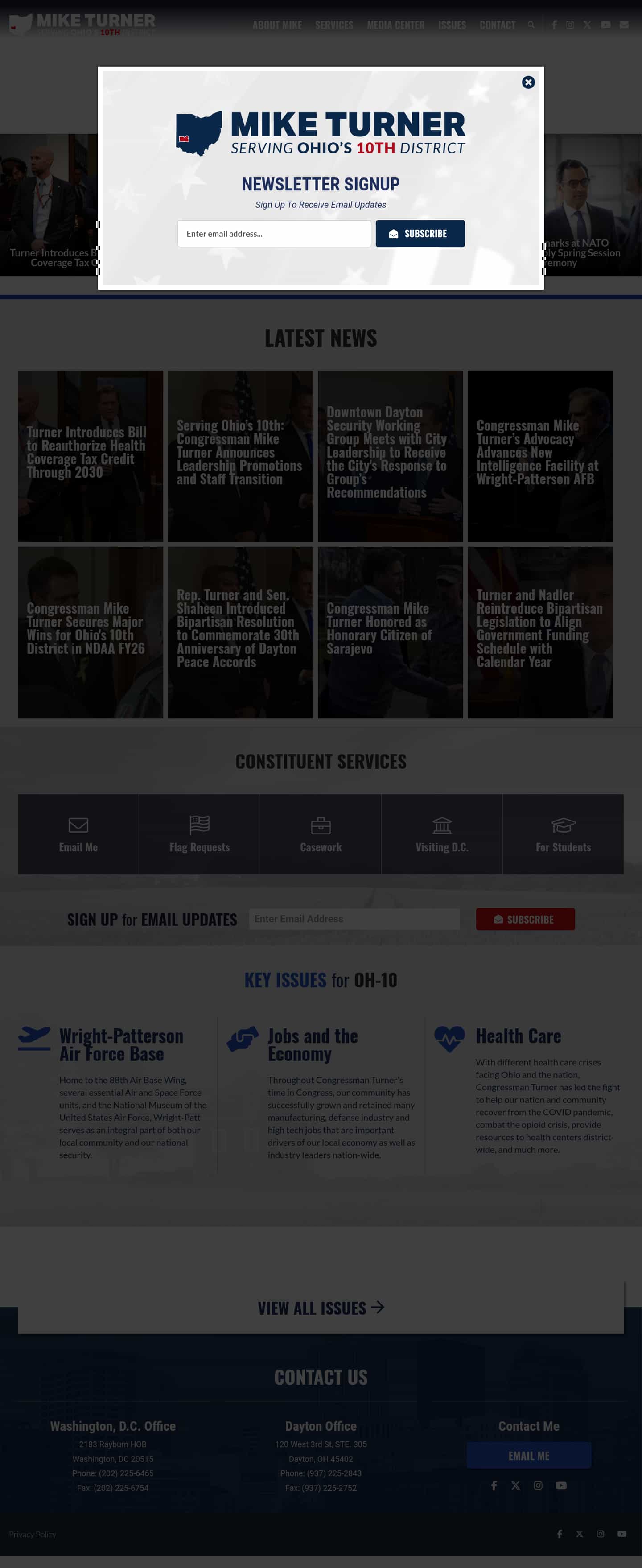 Latest website image capture