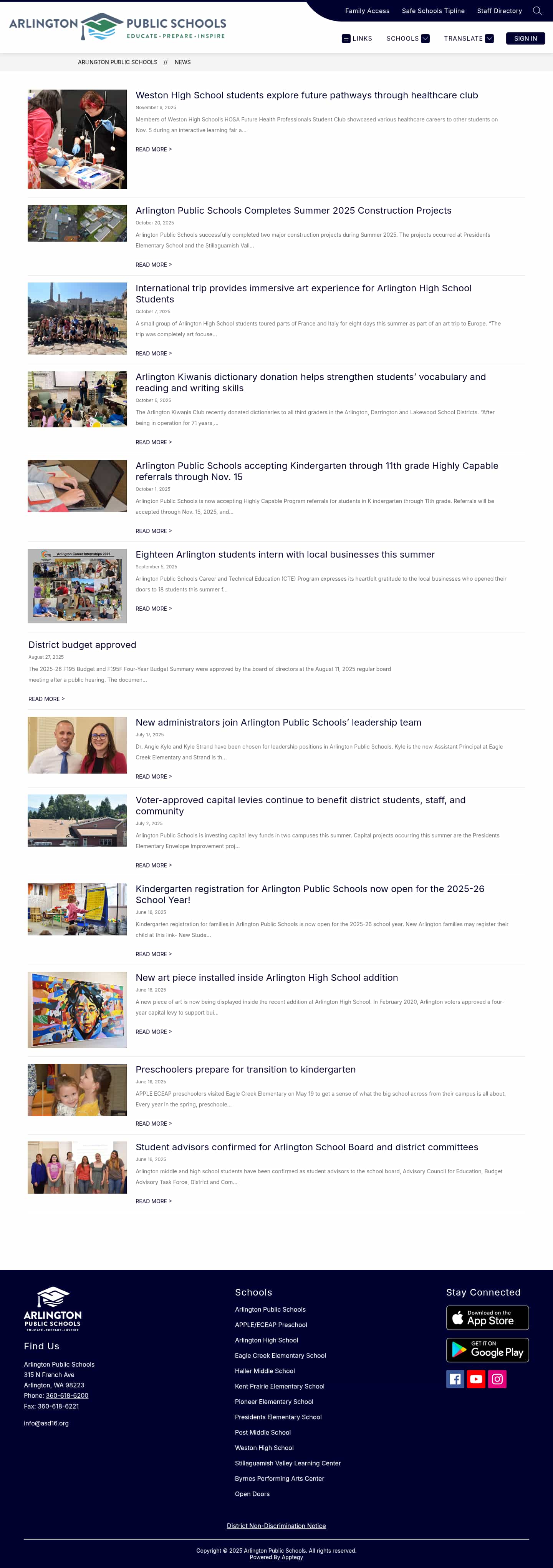 Latest website image capture