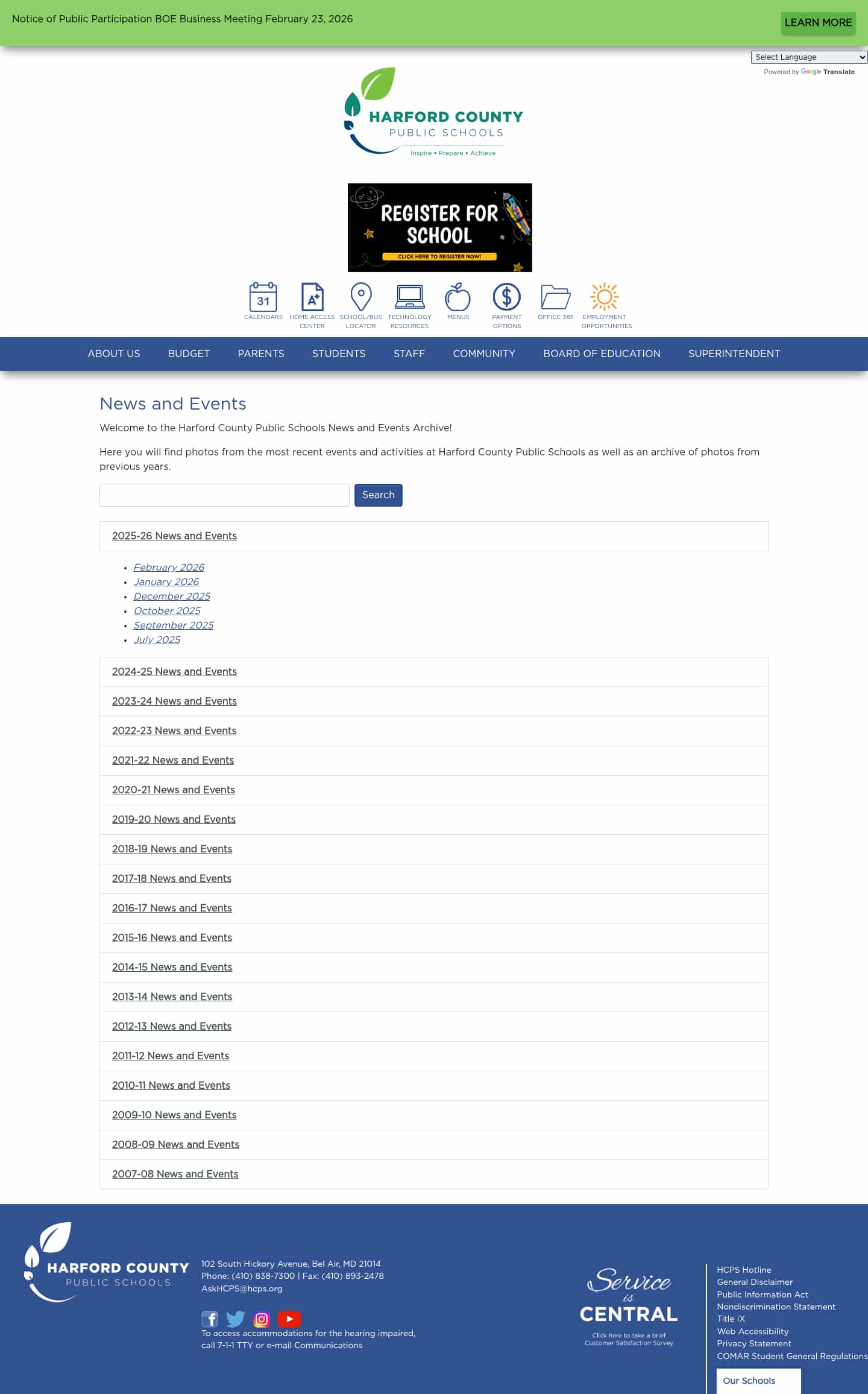 Latest website image capture