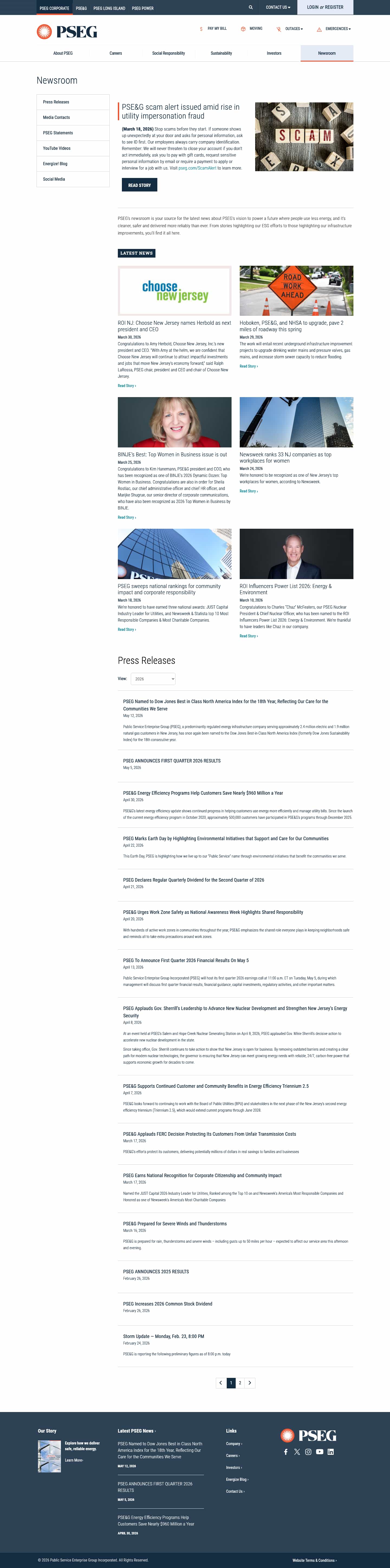 Latest website image capture