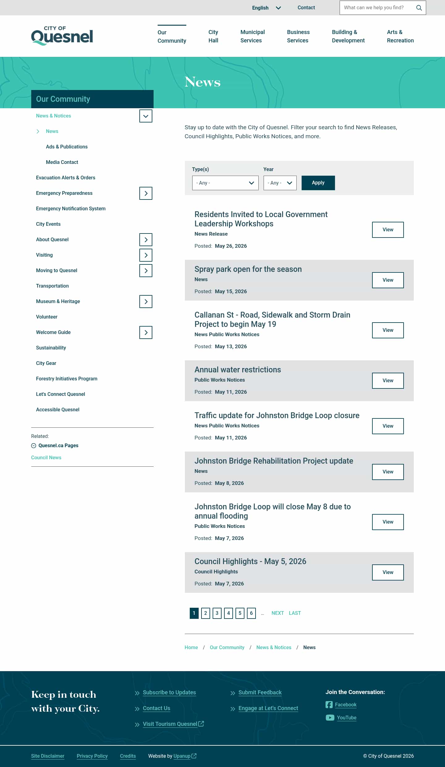 Latest website image capture