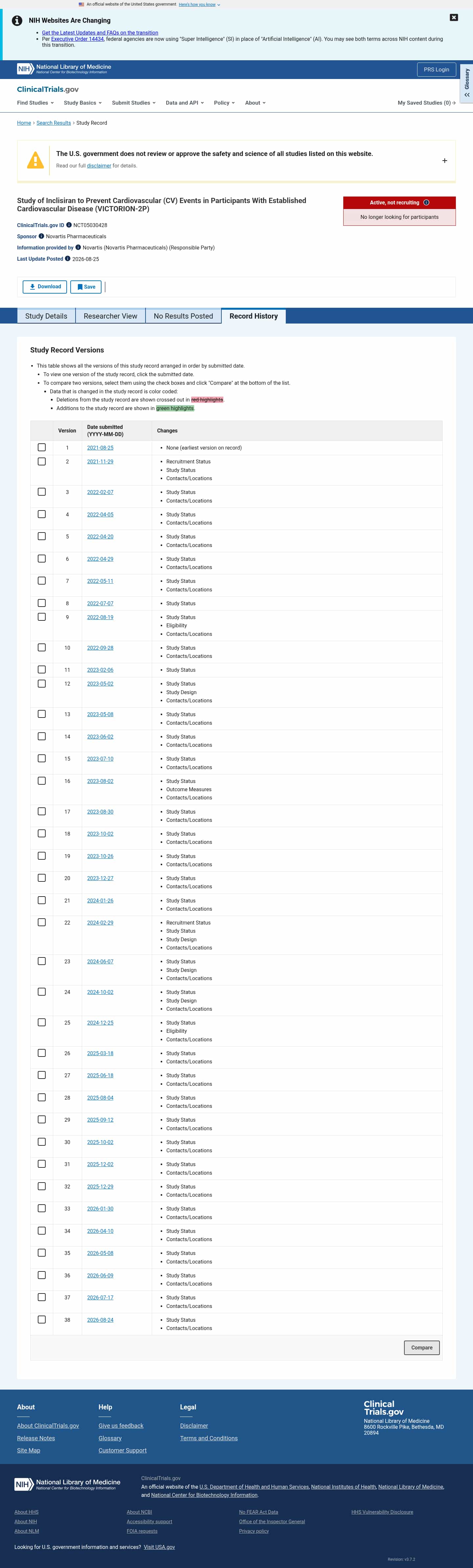 Latest website image capture