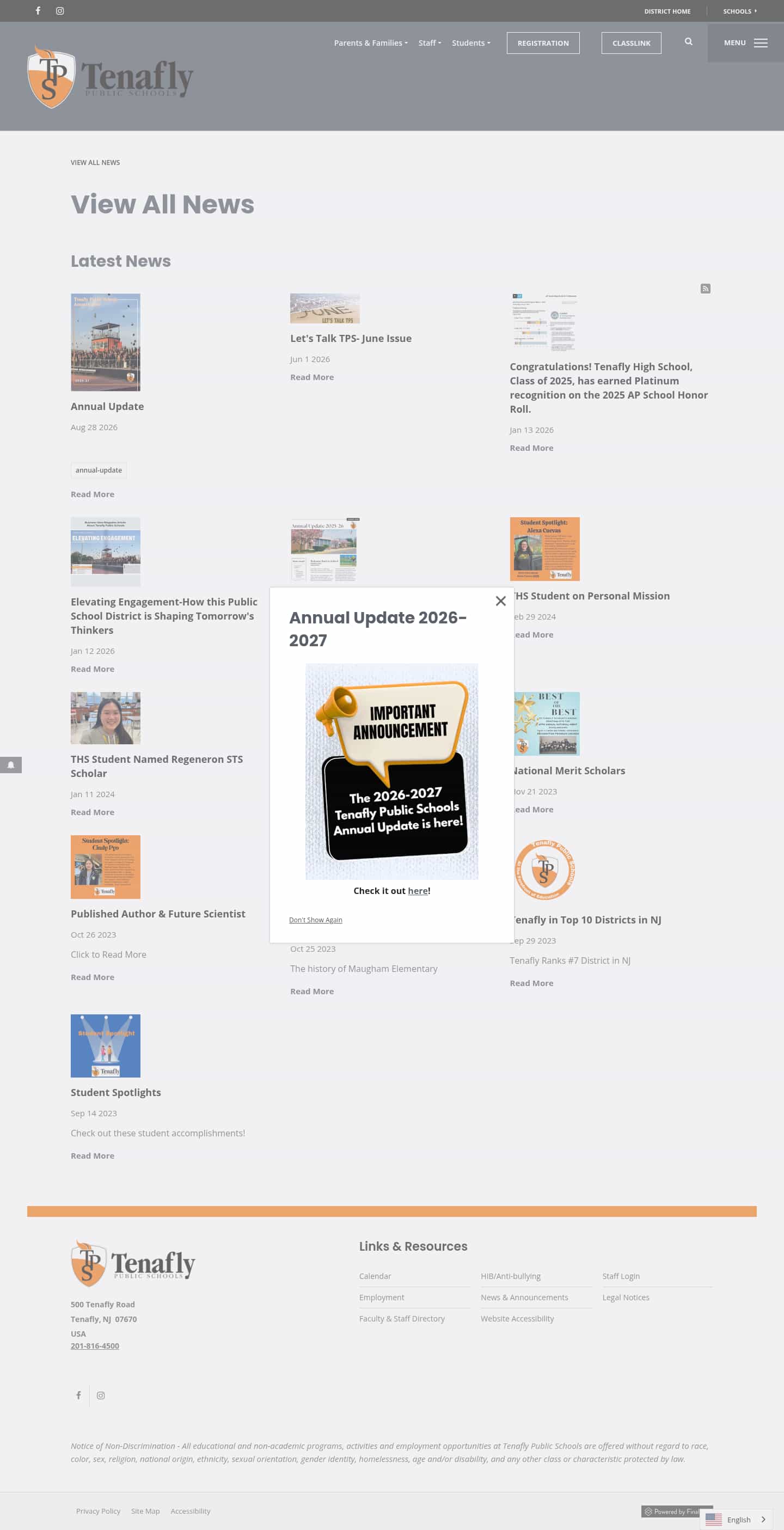 Latest website image capture