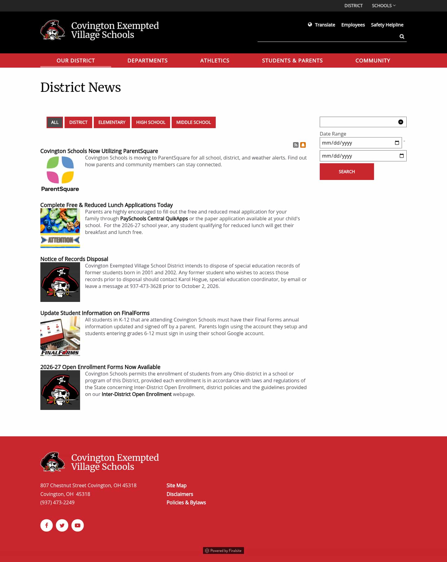 Latest website image capture