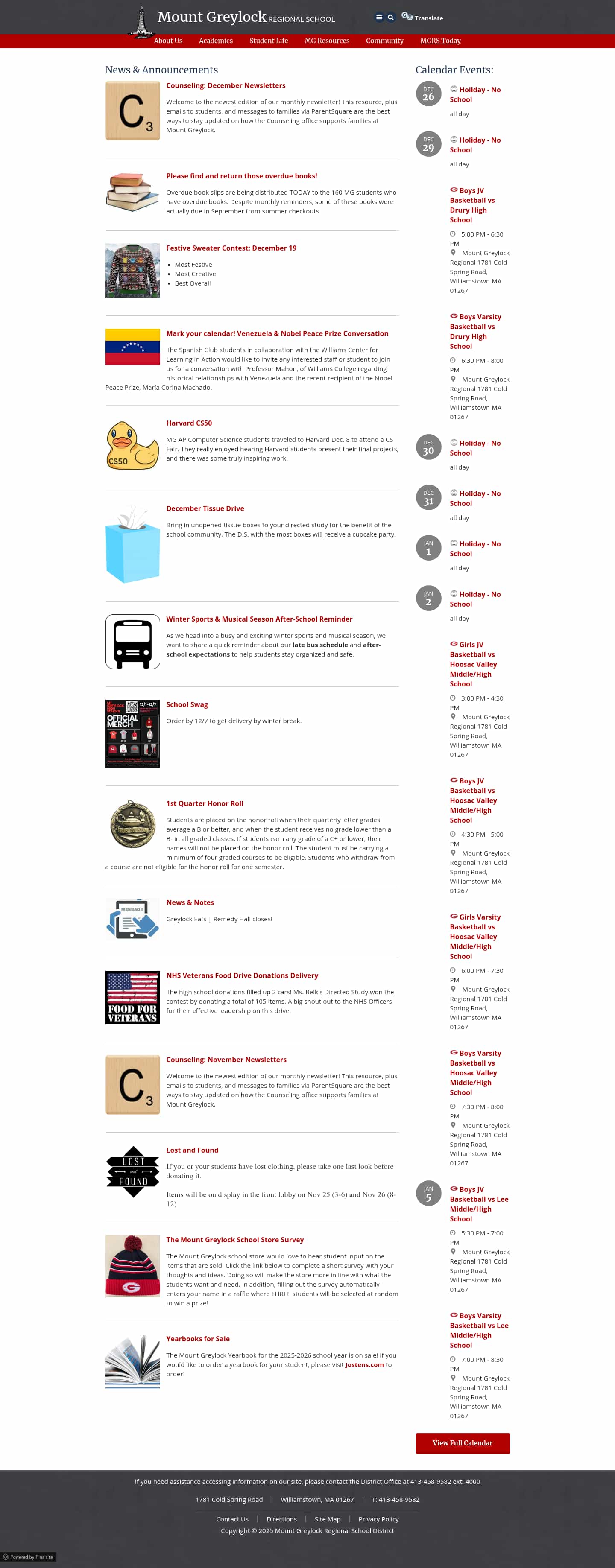 Latest website image capture