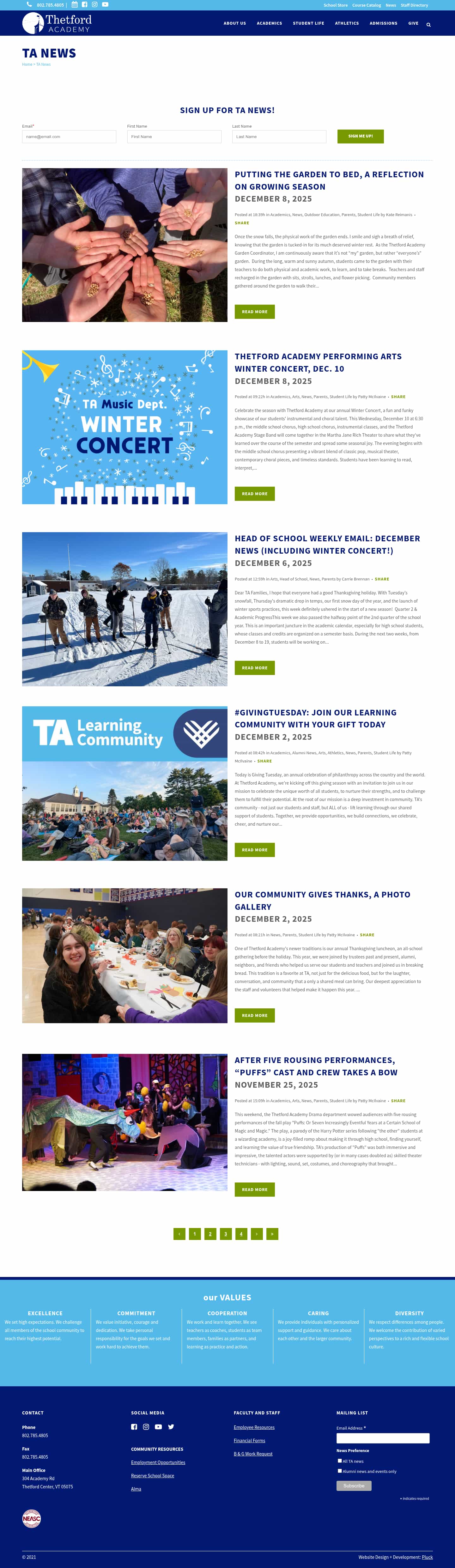 Latest website image capture