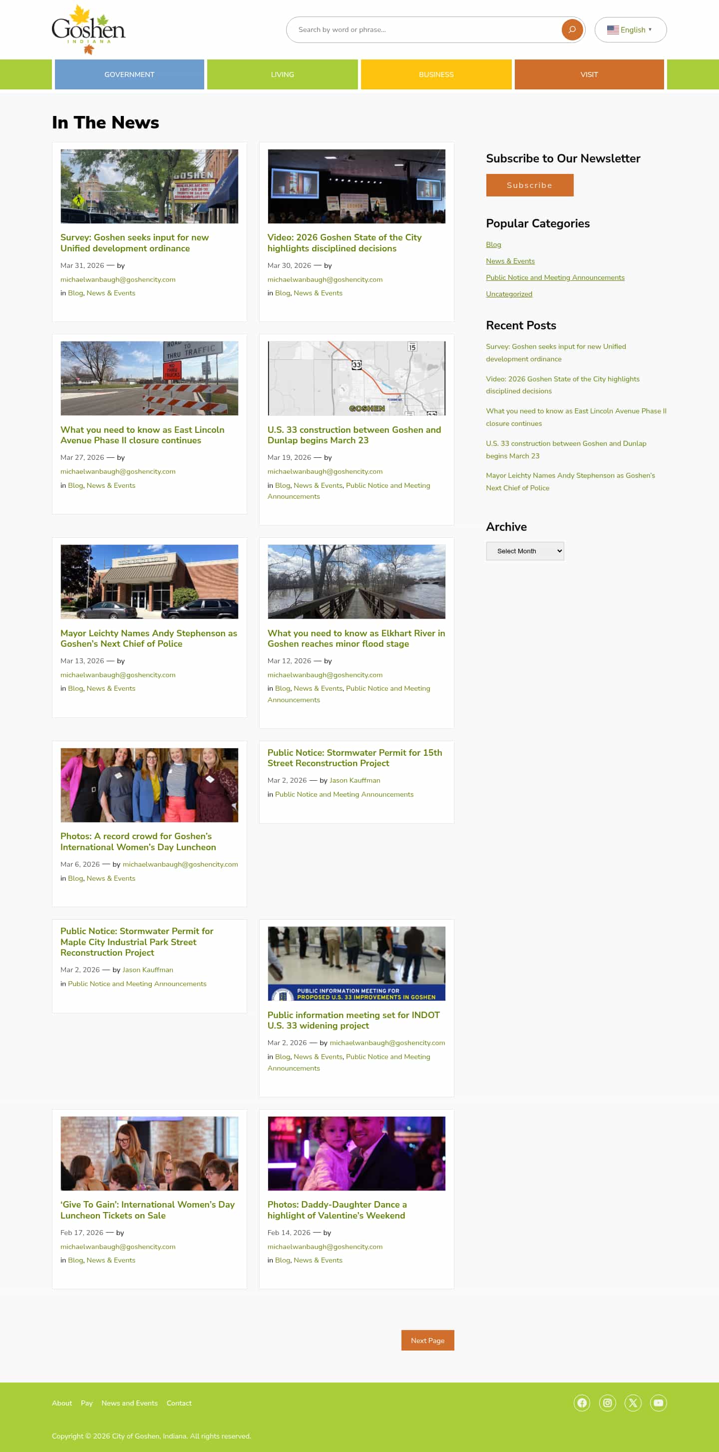 Latest website image capture