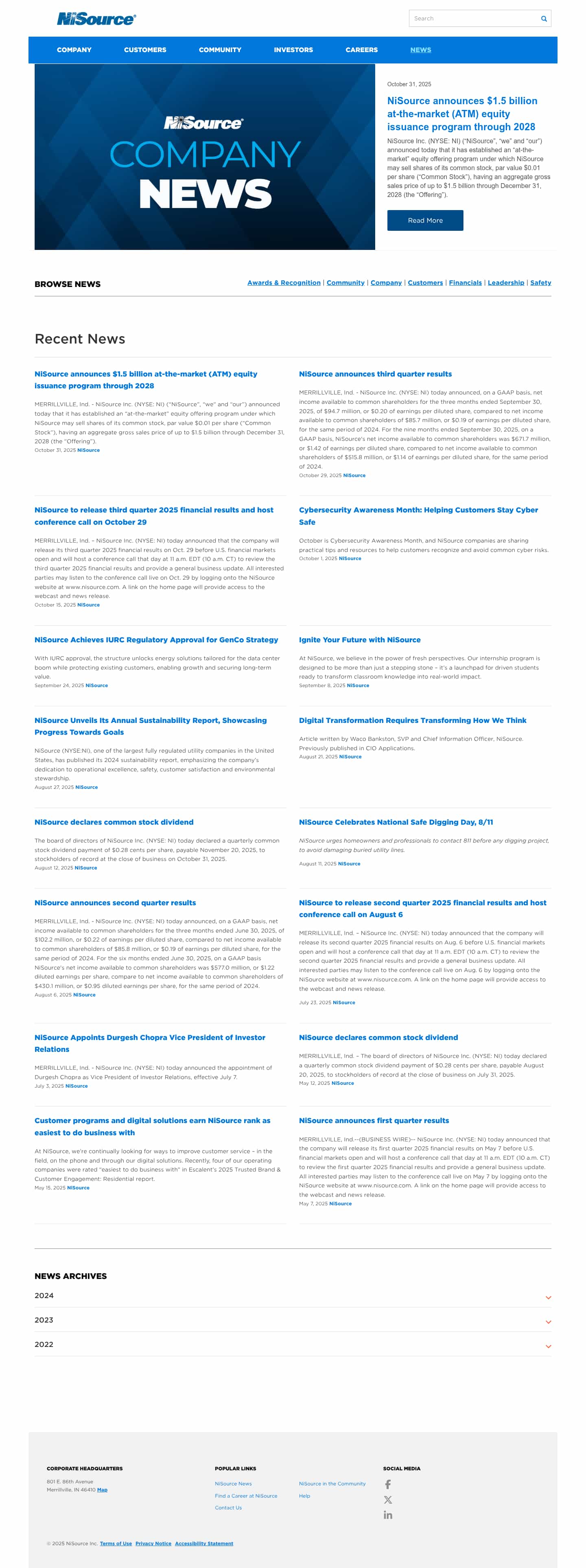 Latest website image capture