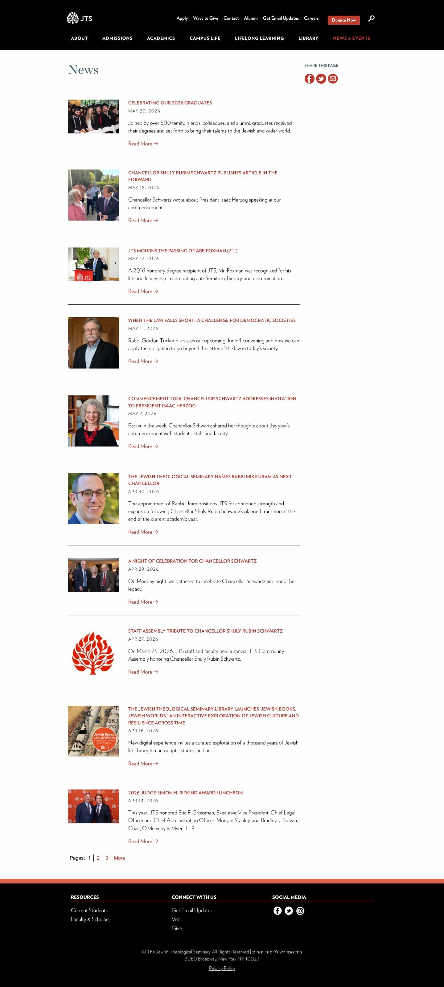 Latest website image capture