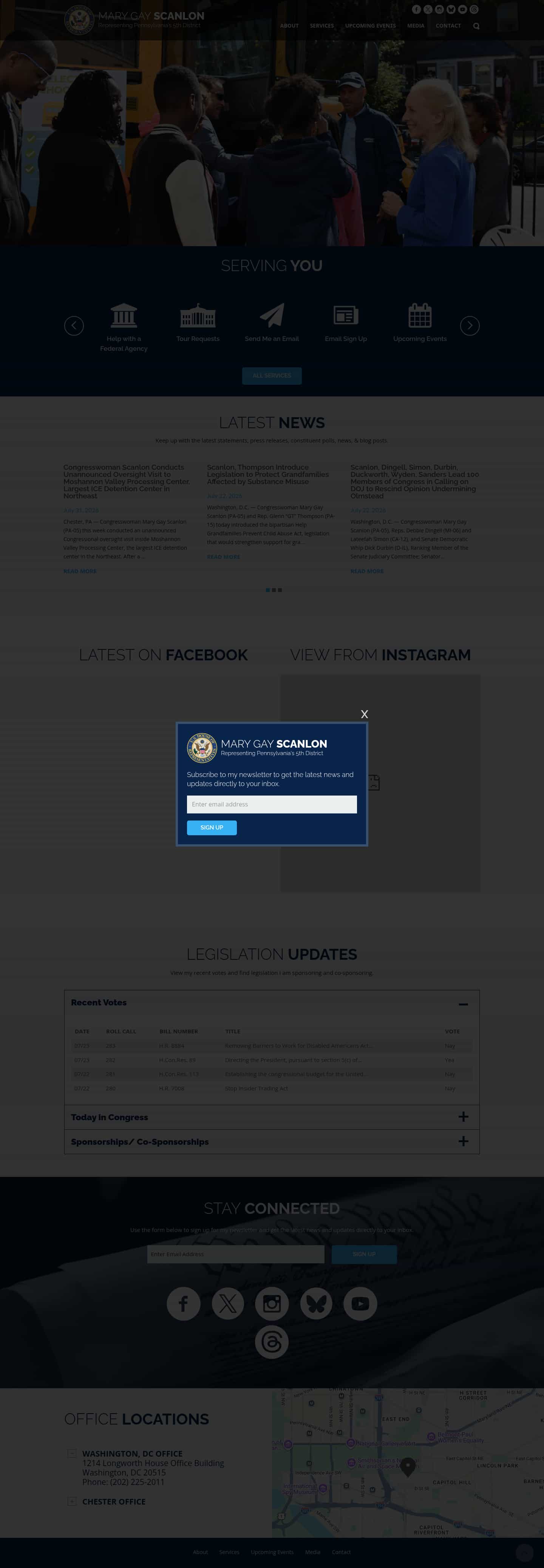 Latest website image capture