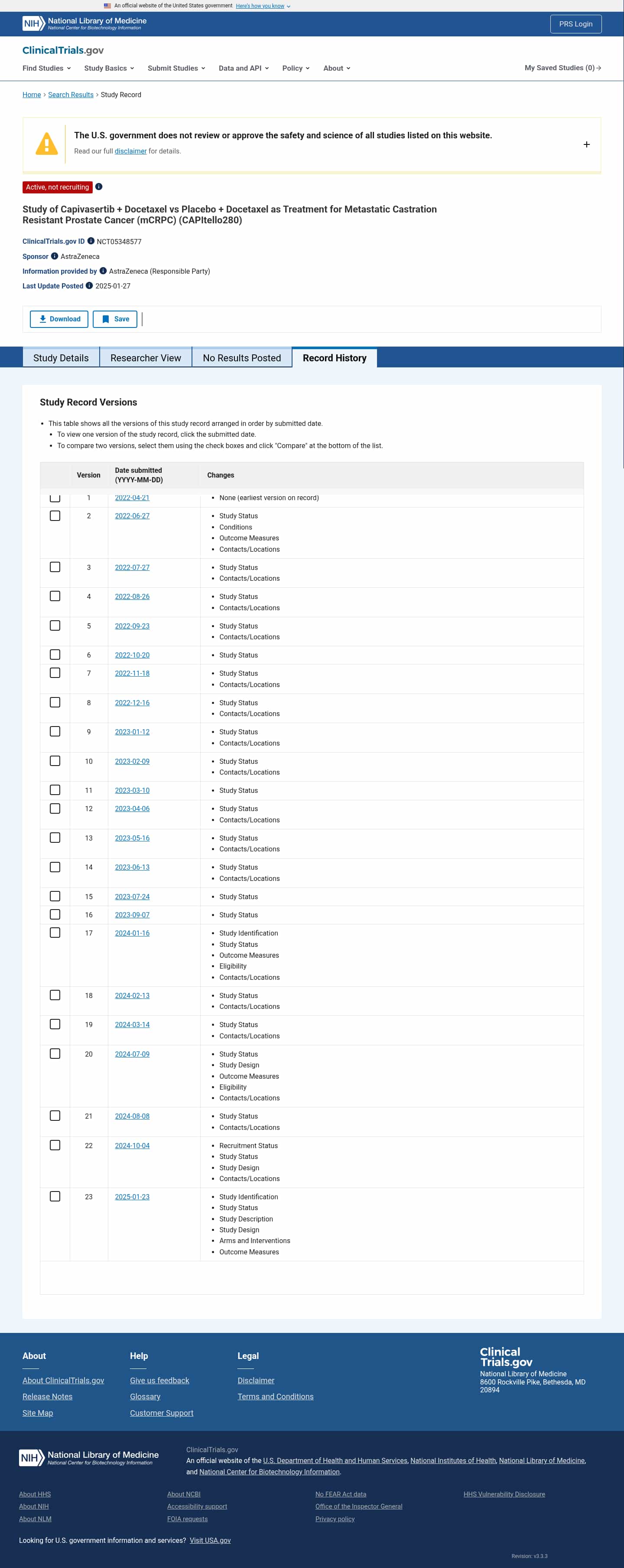 Latest website image capture