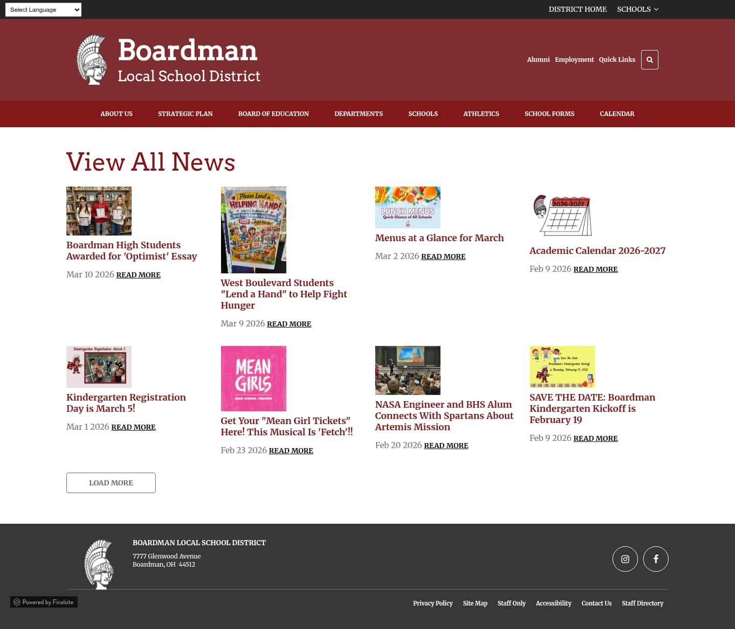 Latest website image capture