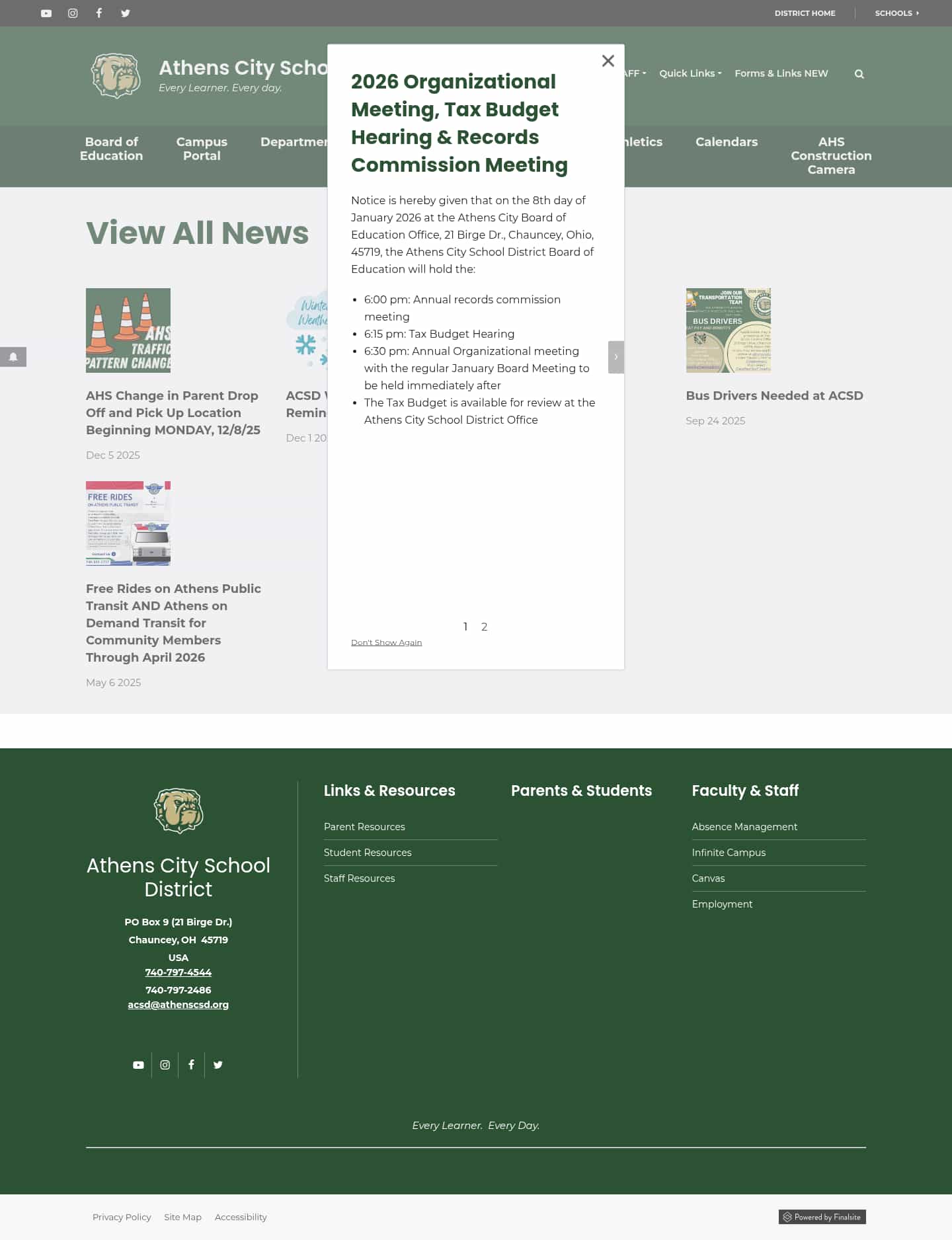 Latest website image capture