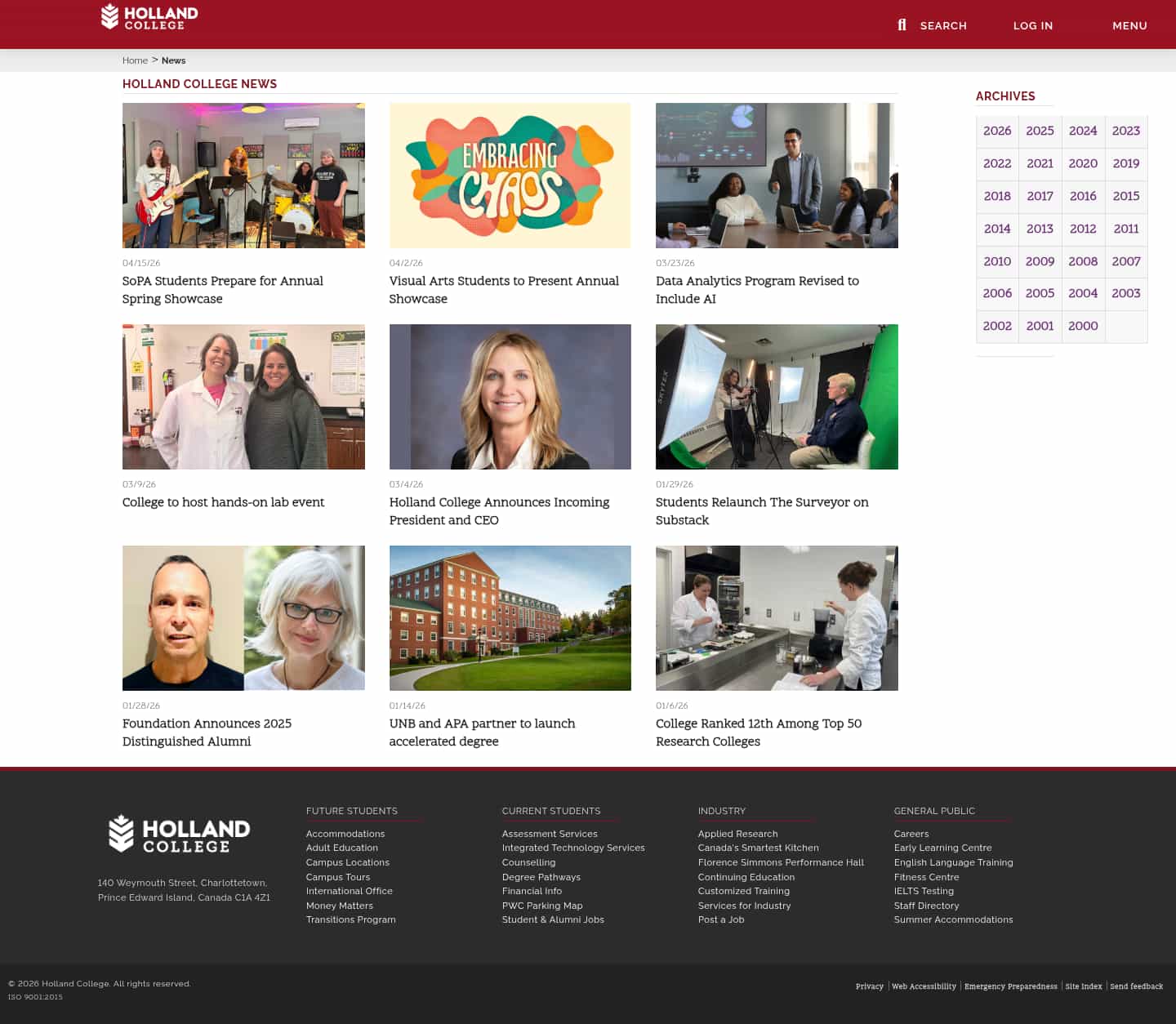 Latest website image capture