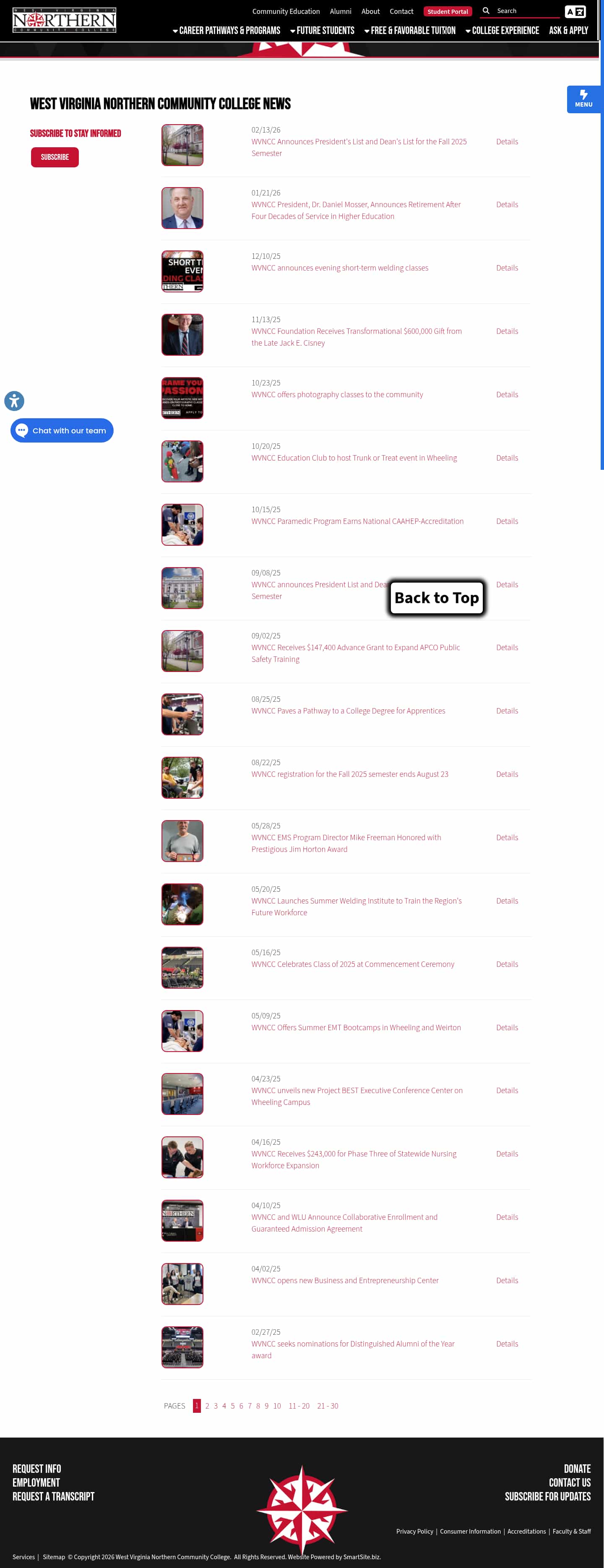 Latest website image capture