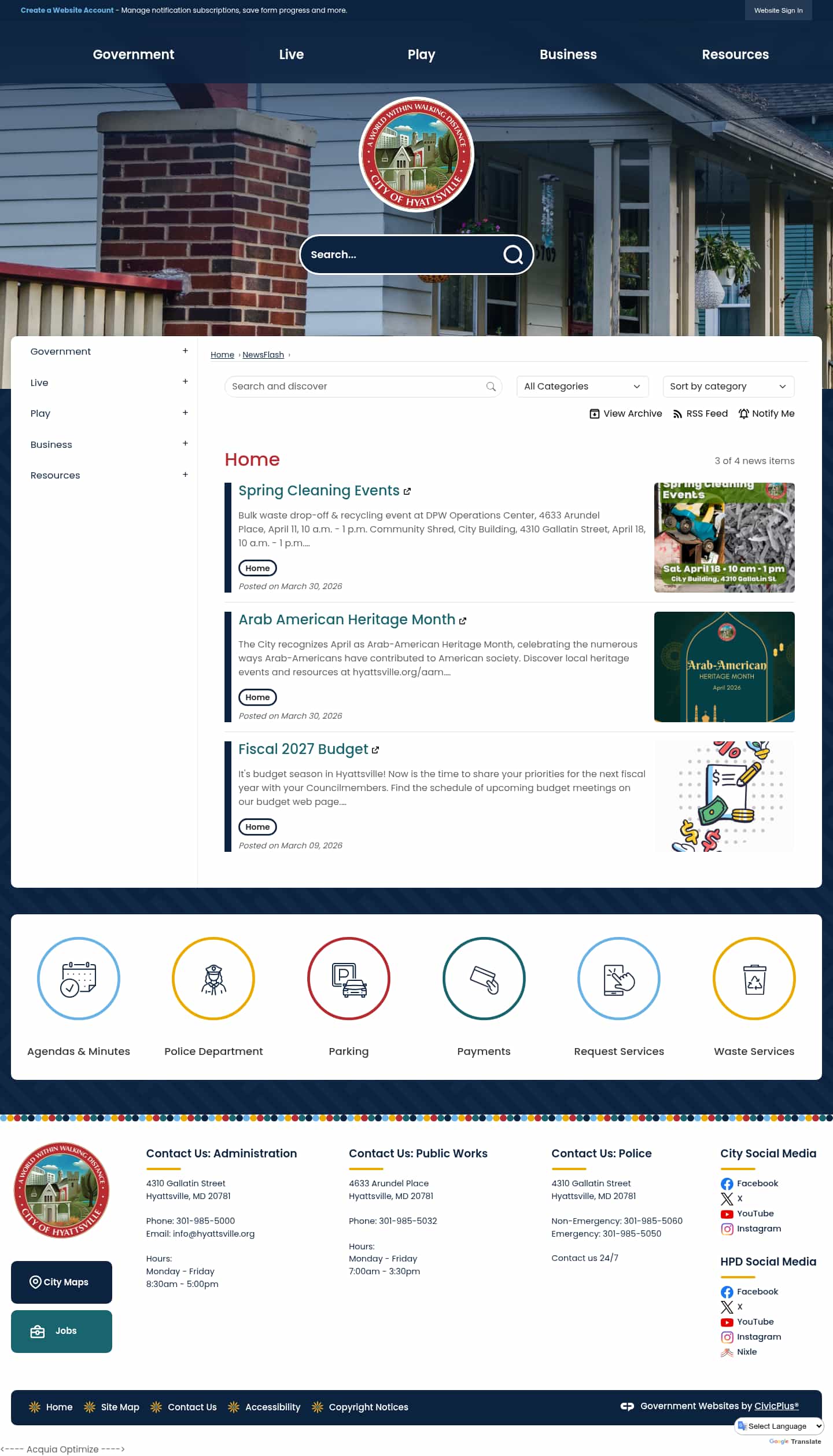 Latest website image capture