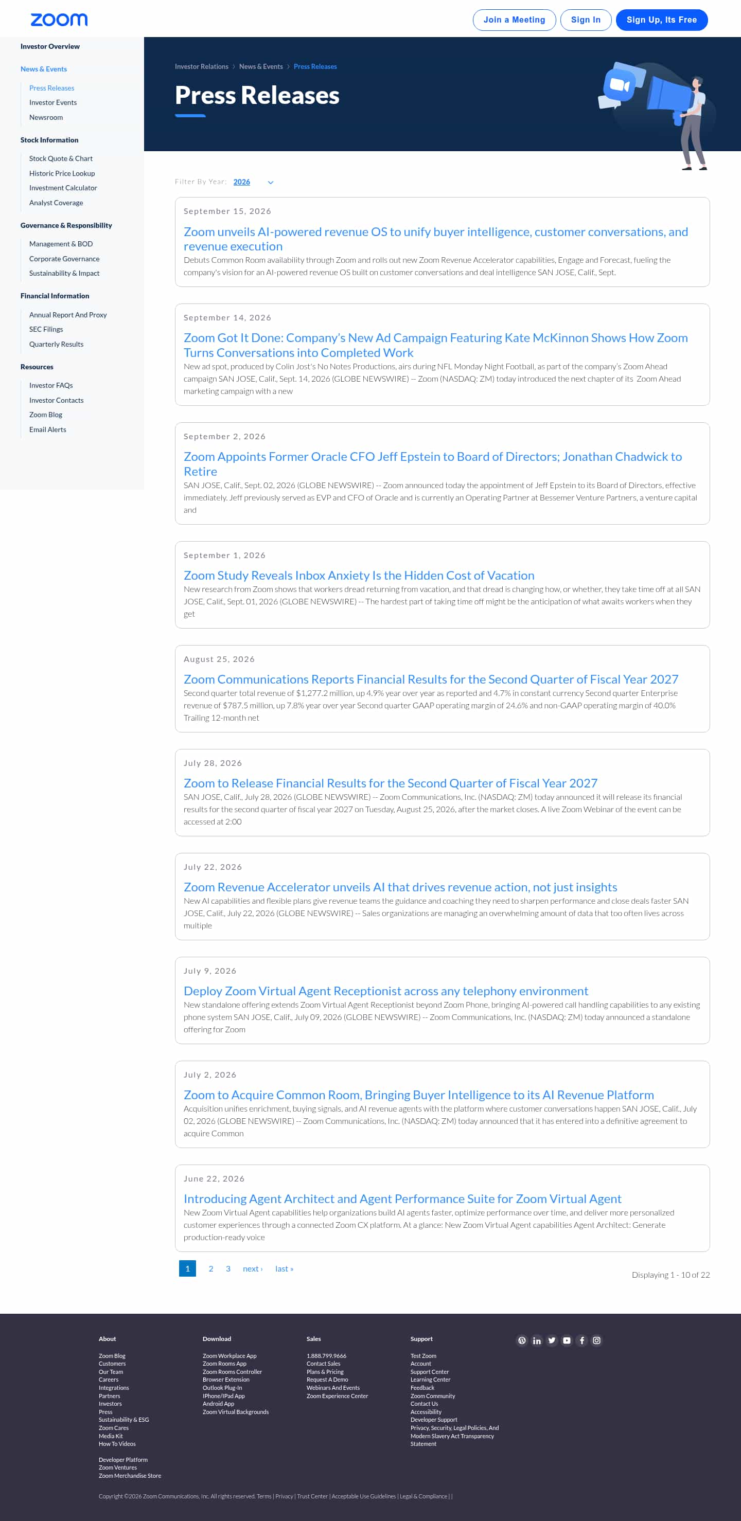 Latest website image capture