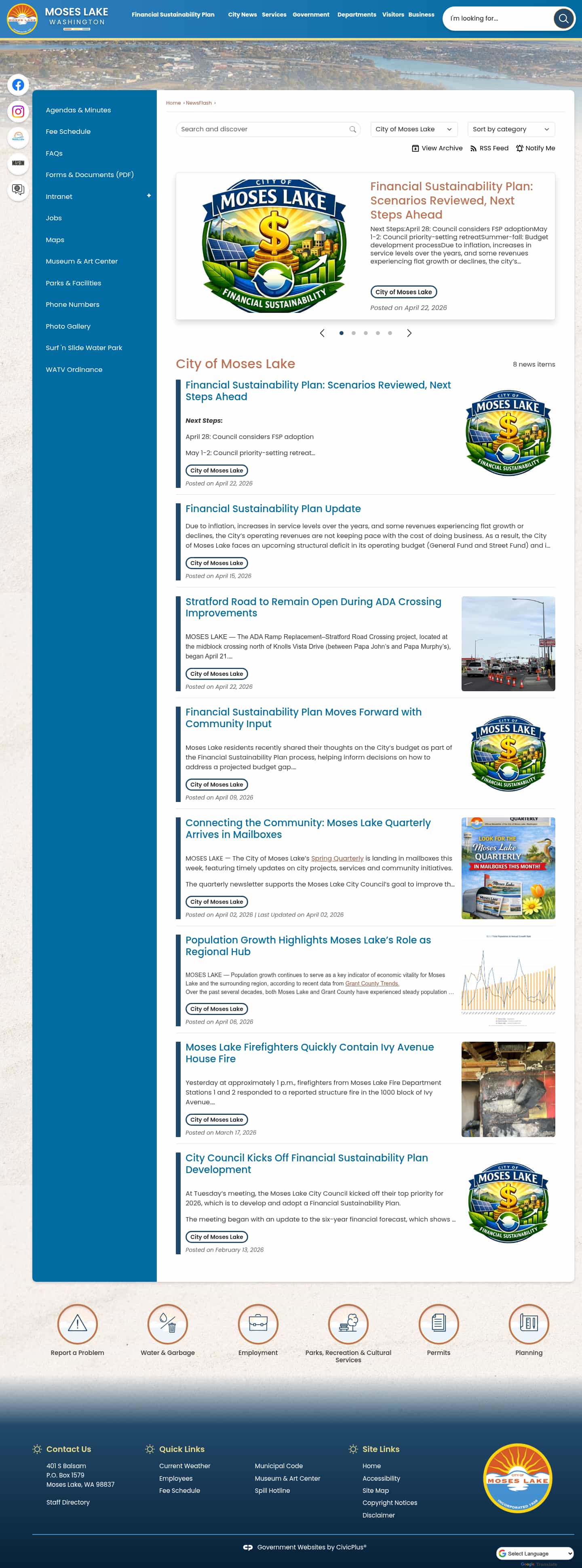 Latest website image capture